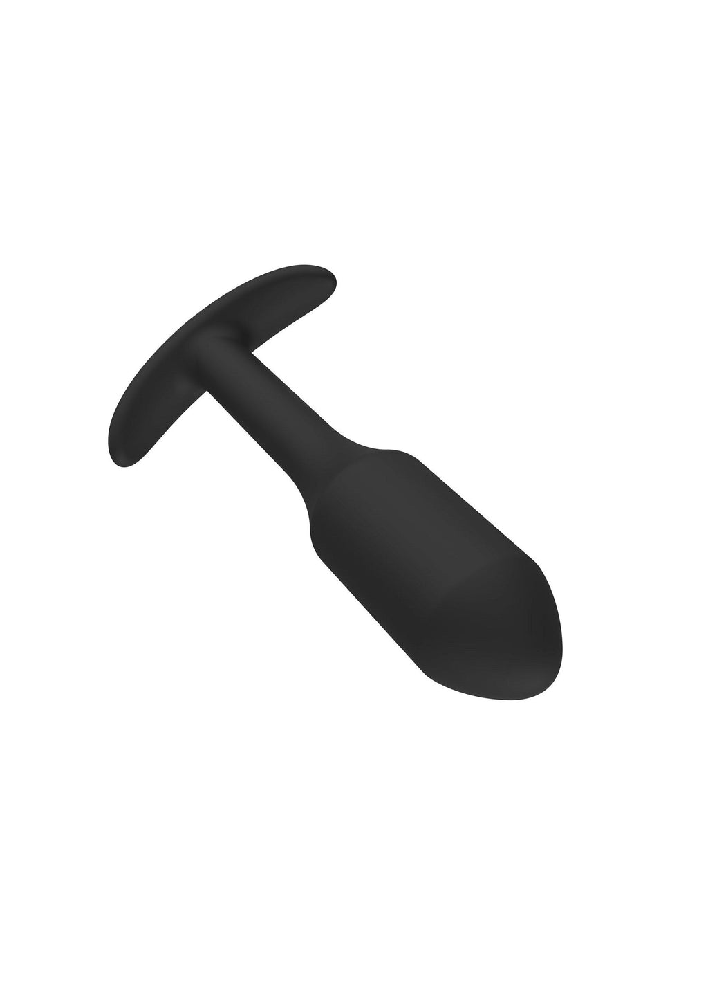Tapón anal liso pequeño negro