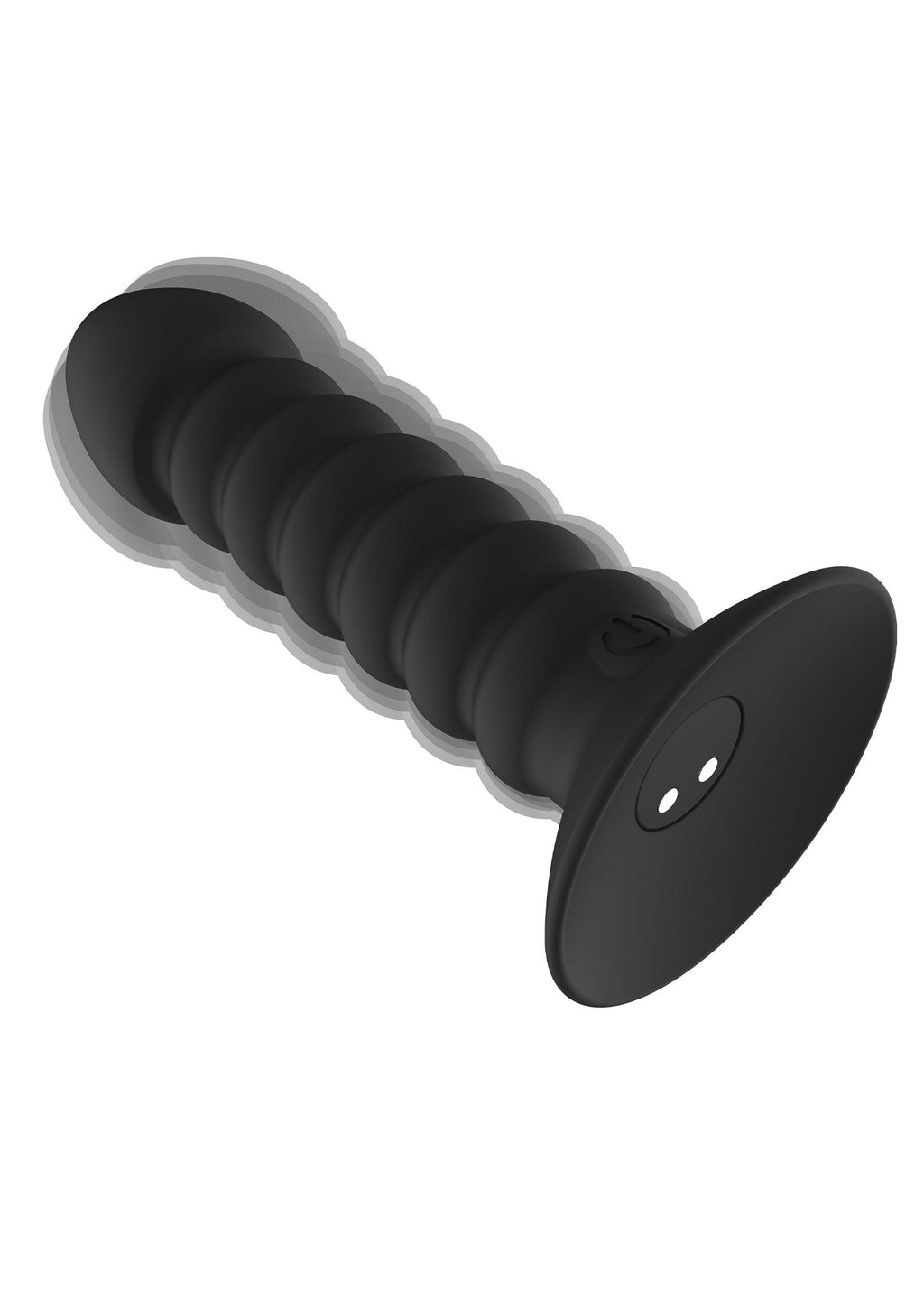 Tapón anal vibrador mediano negro