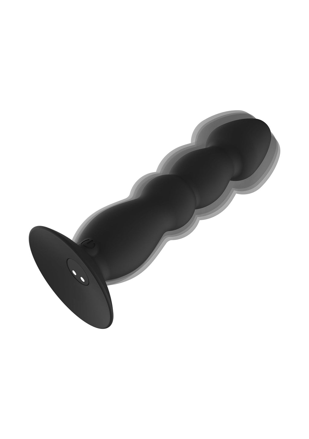 Plug anal vibrador grande negro