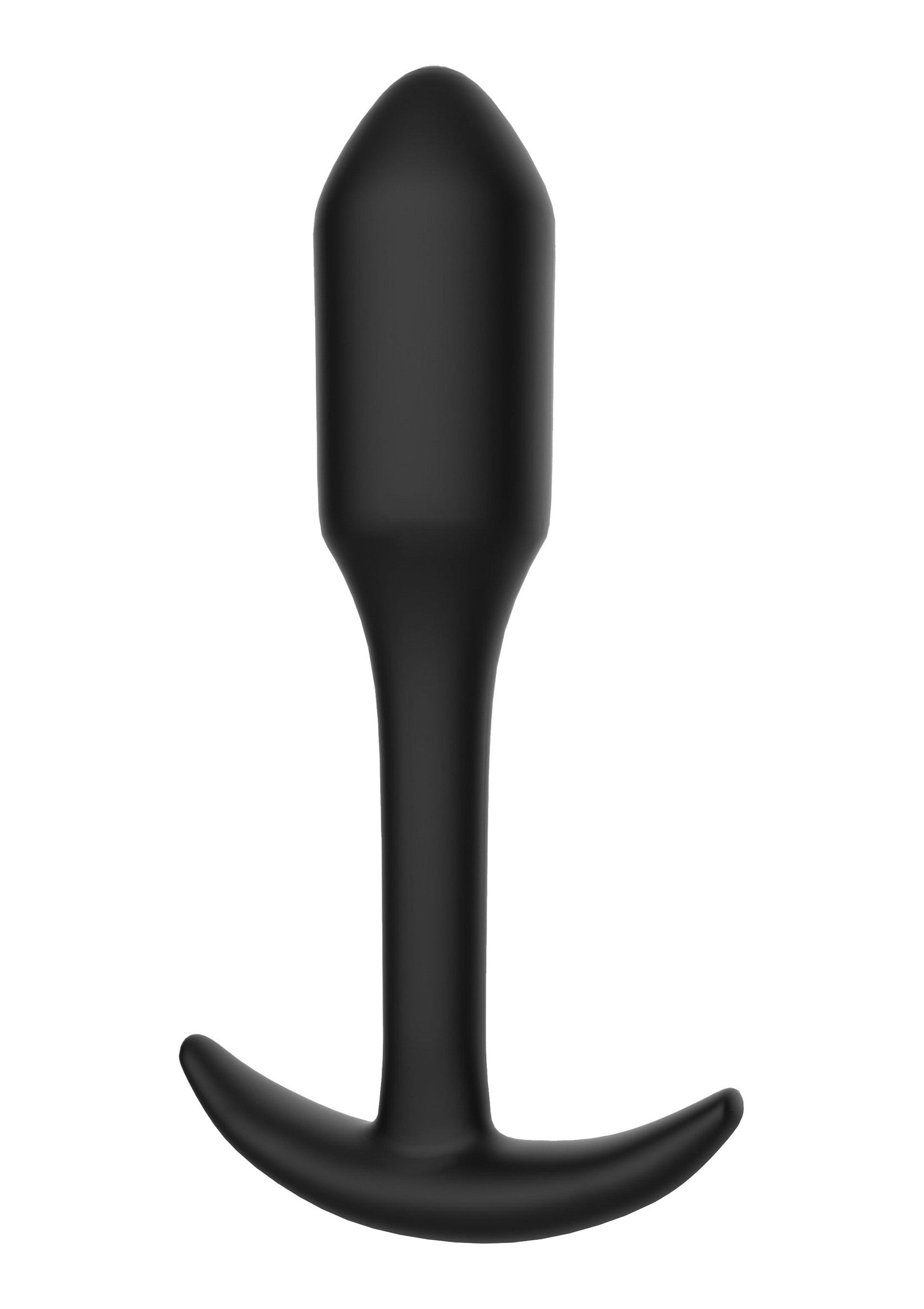 Plug anal liso mediano negro