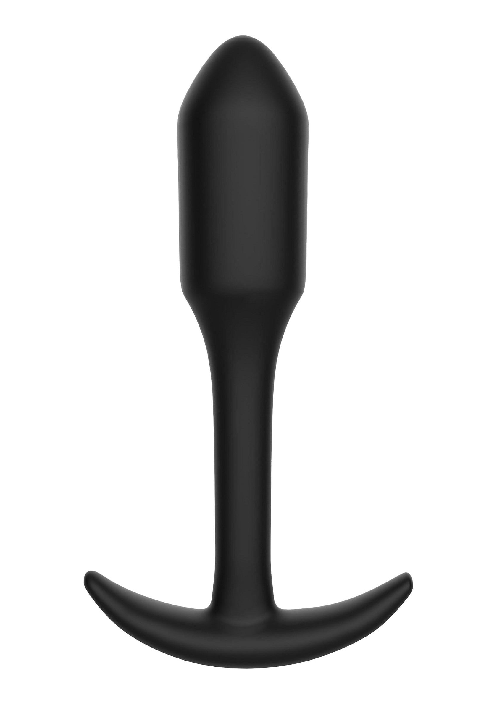 Plug anal liso mediano negro