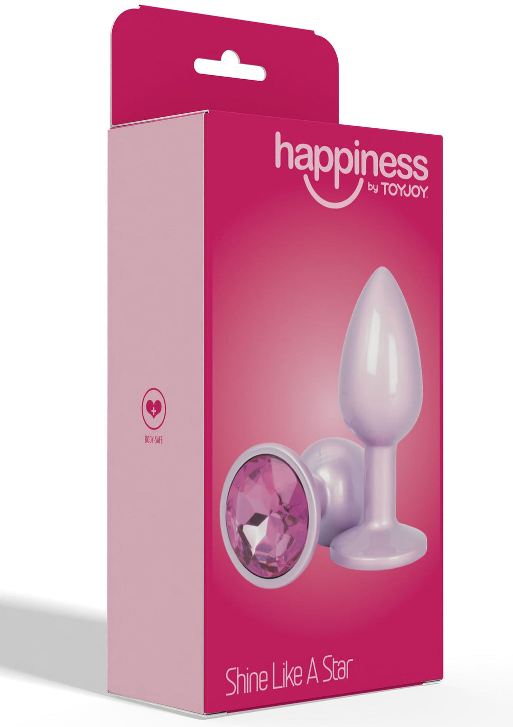 Buttplug rosa Brilla como una estrella