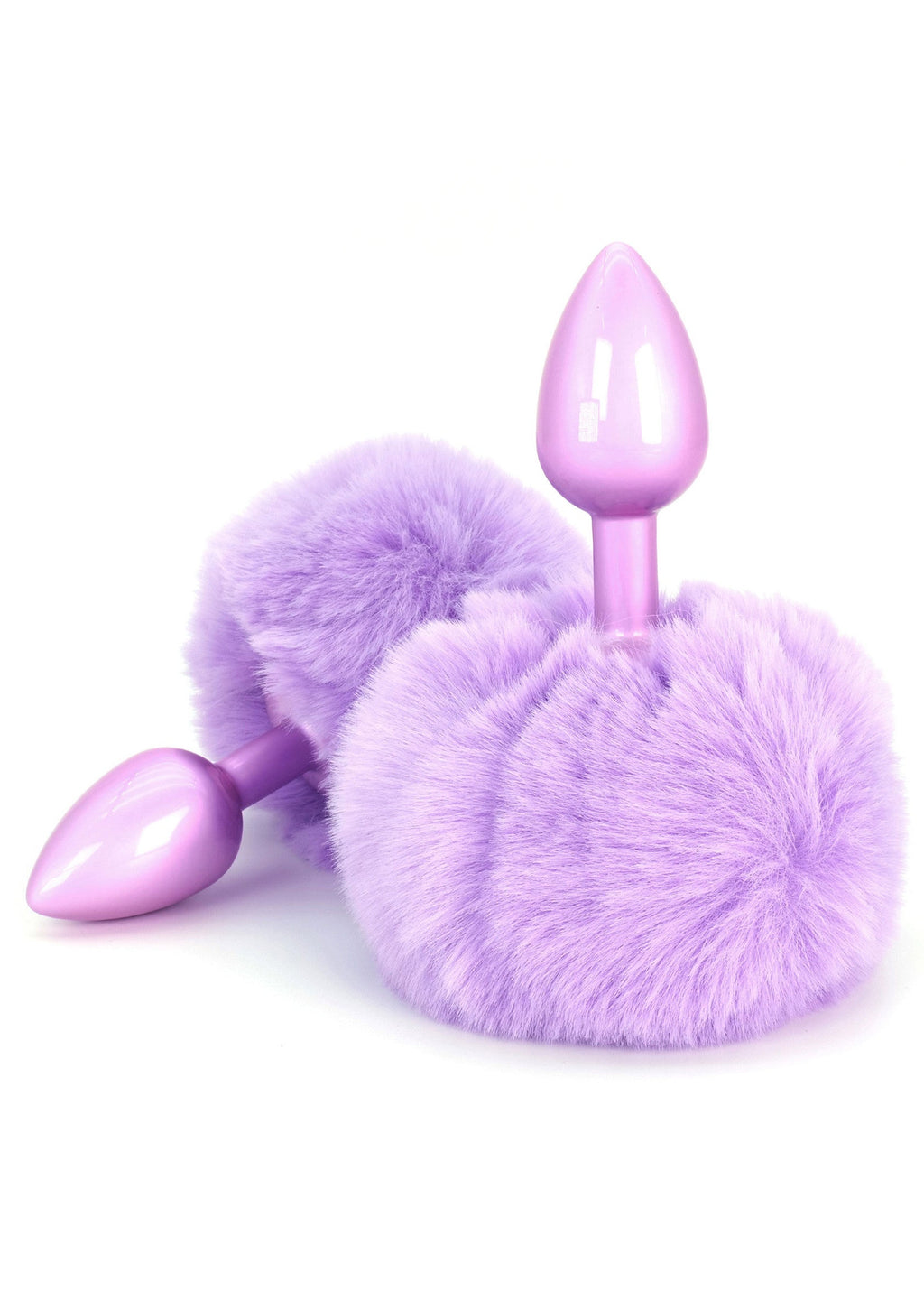 Encantador tapón anal Bunnytail violeta