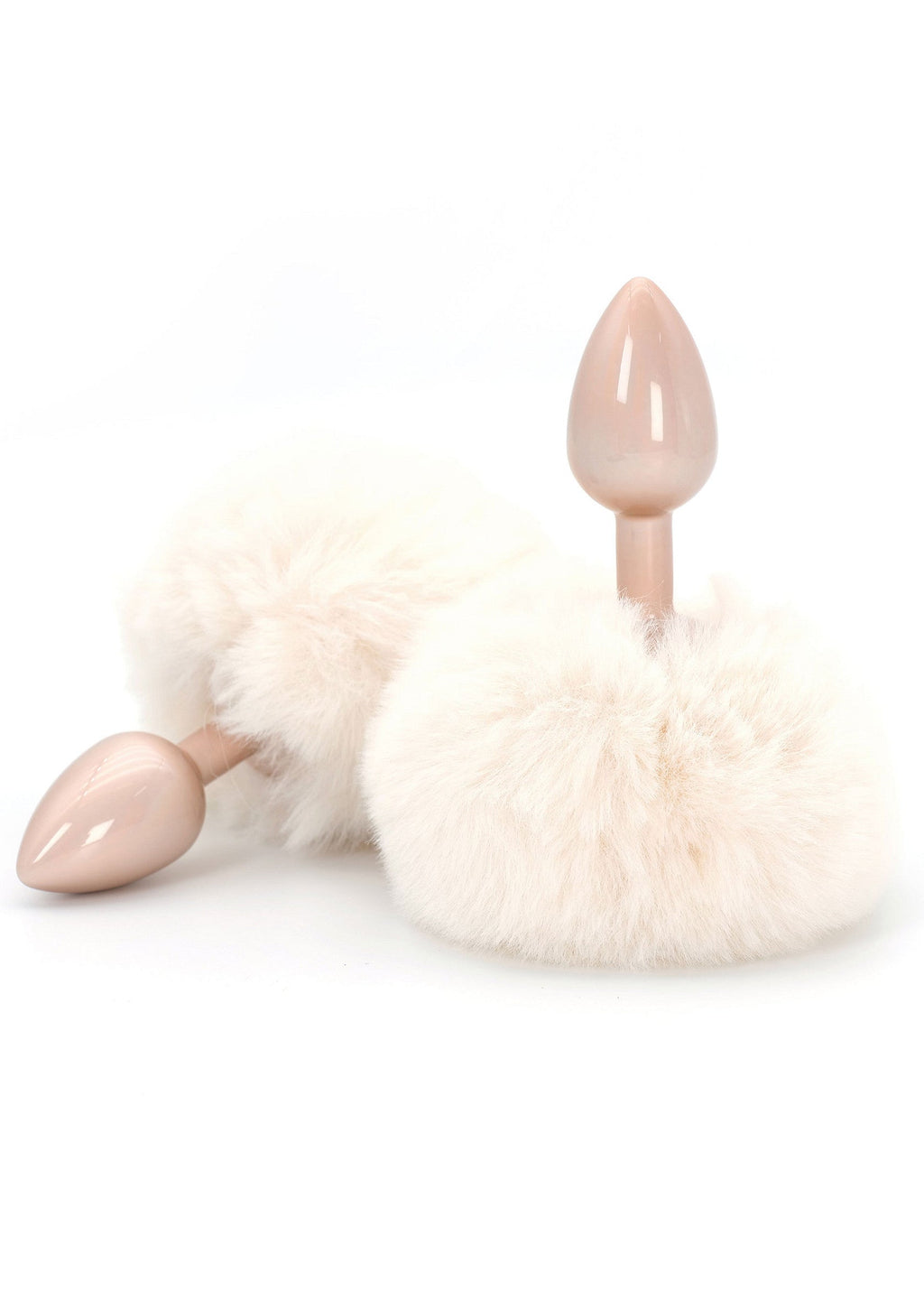 Encantador tapón anal Bunnytail blanco