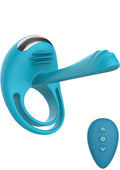 Joystick apasionado Anillo en C azul