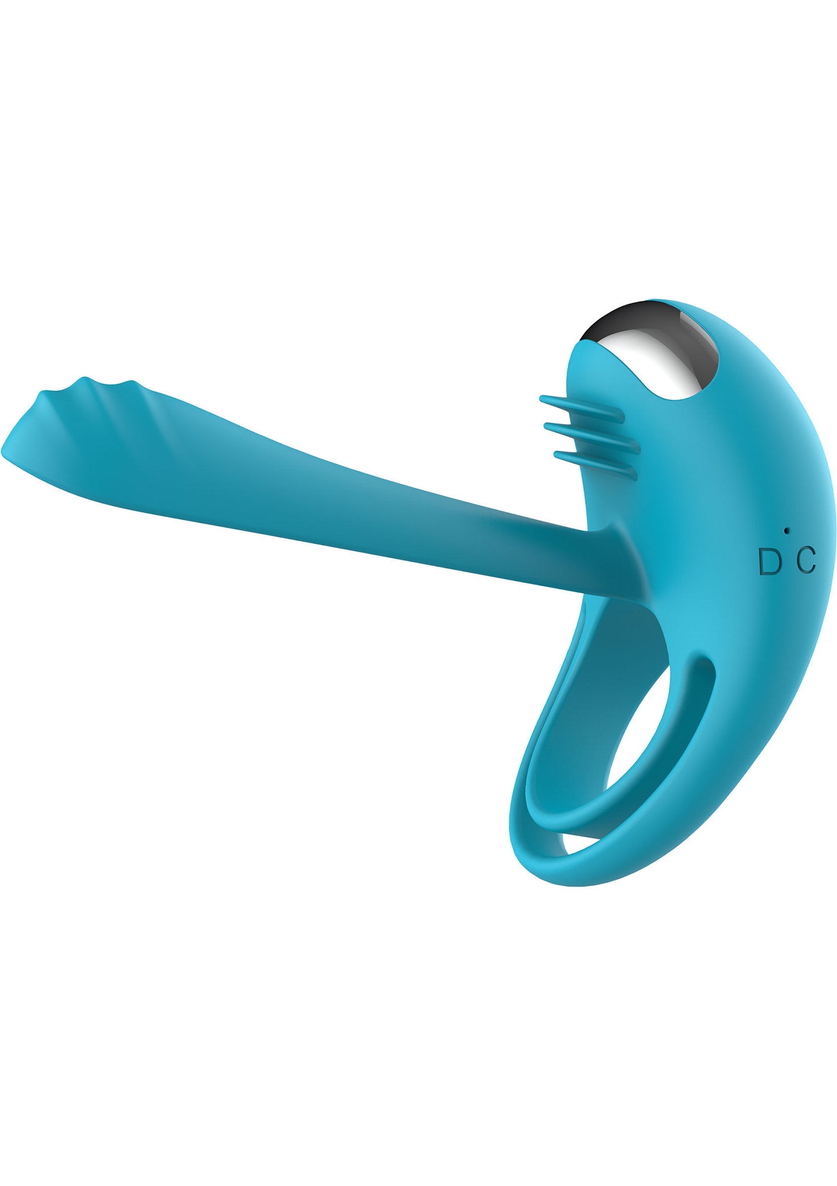 Joystick apasionado Anillo en C azul