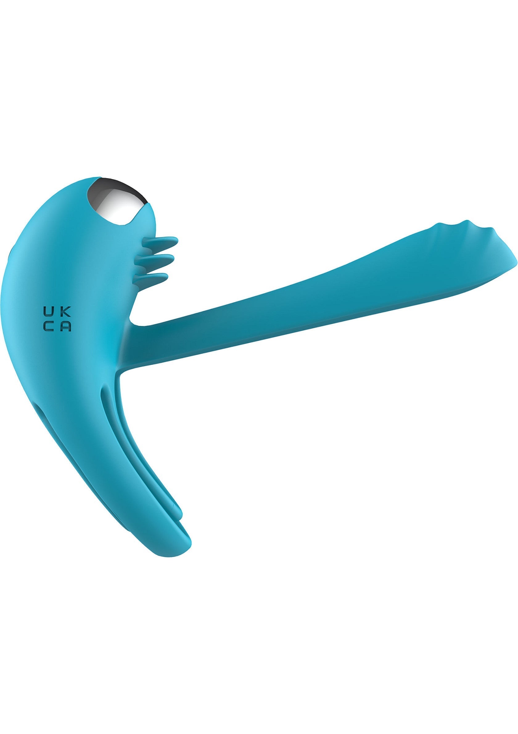 Joystick apasionado Anillo en C azul