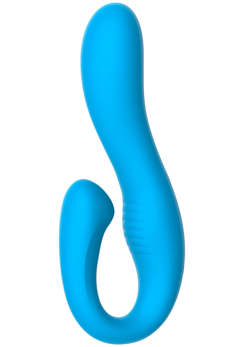 El vibrador Skyler Rabbit azul
