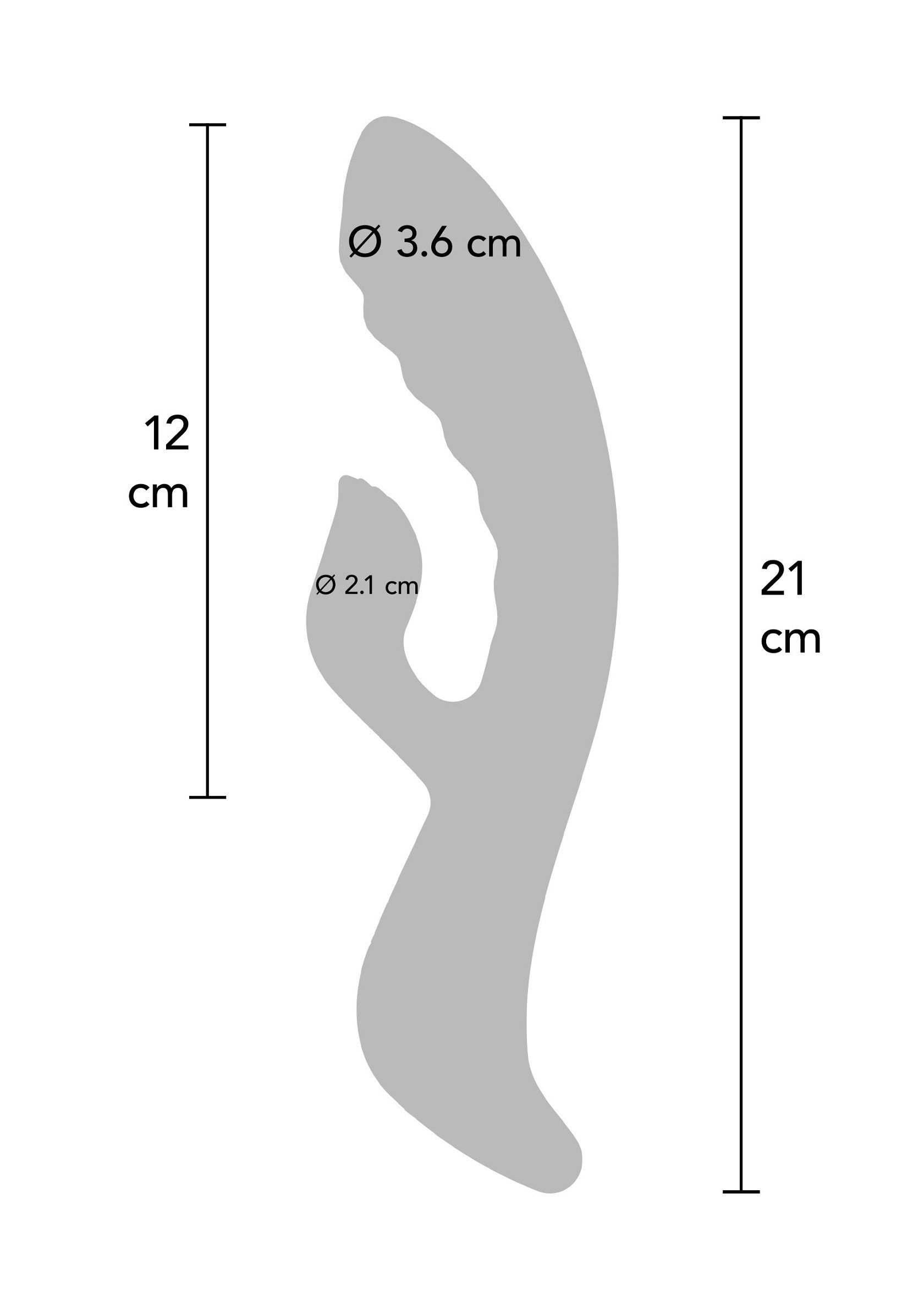 El vibrador Belle Rabbit rosa