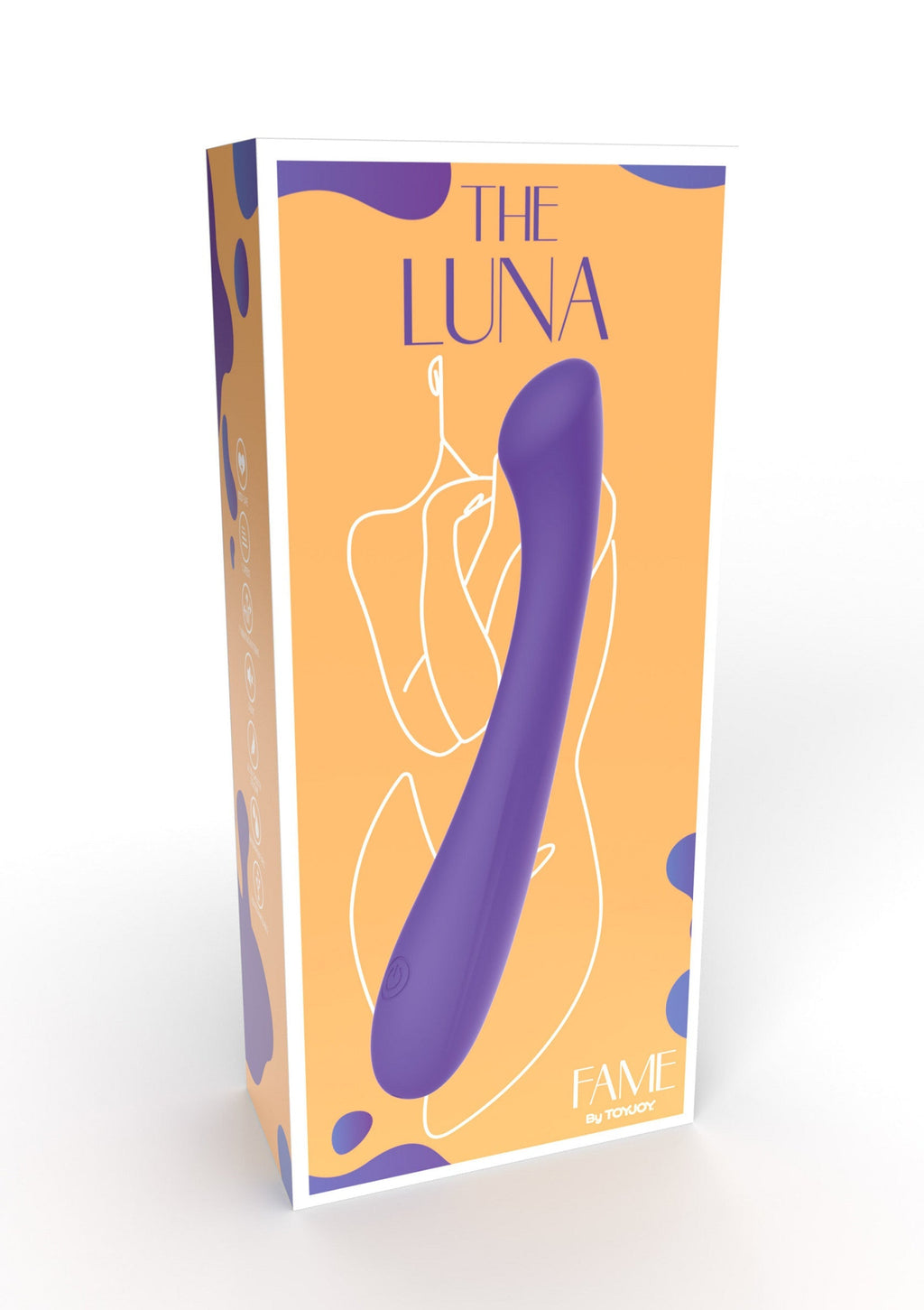 El vibrador Luna G-Spot morado