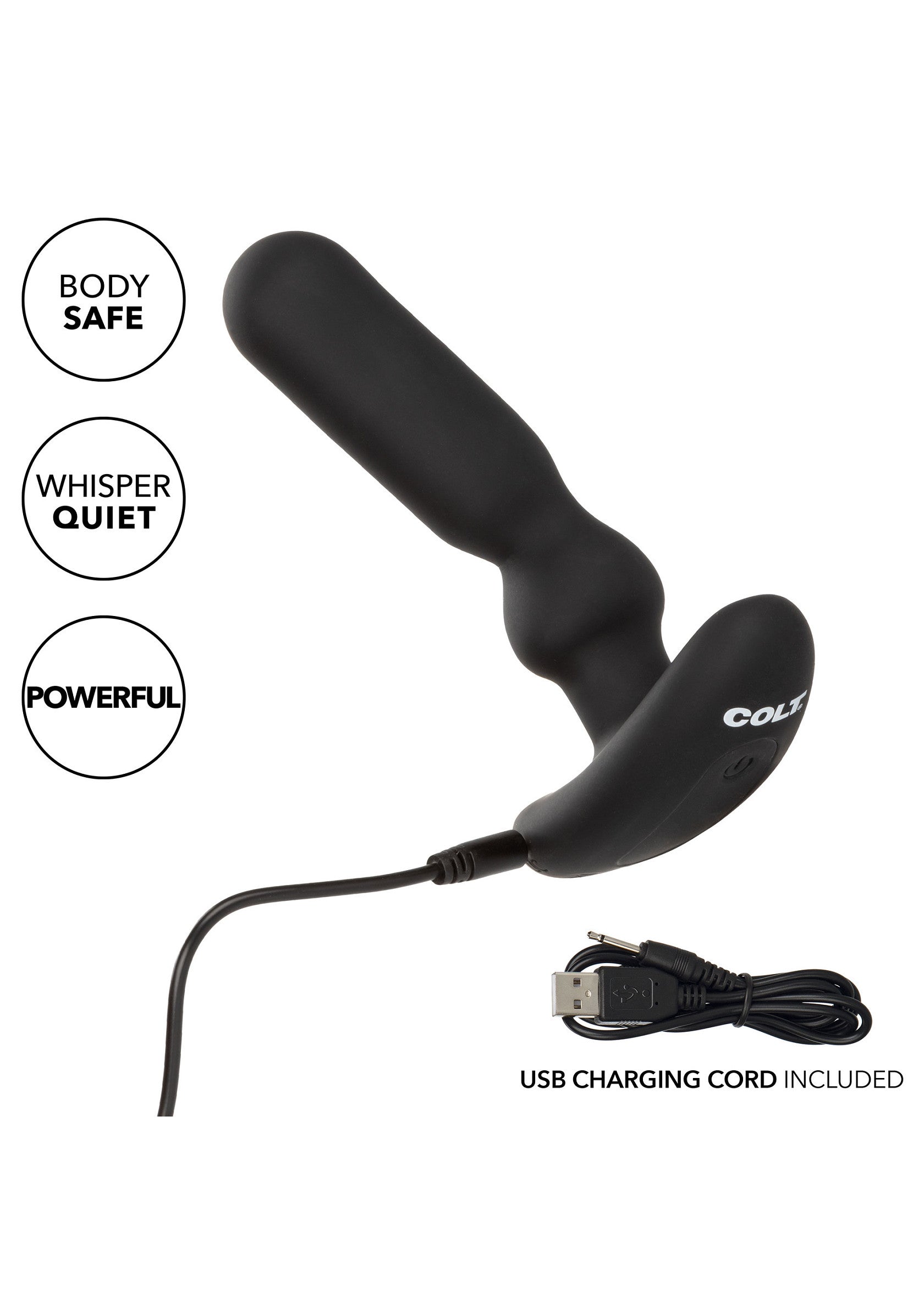 COLT Vibrador Anal T negro