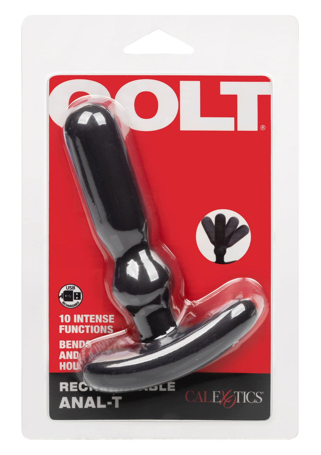COLT Vibrador Anal T negro