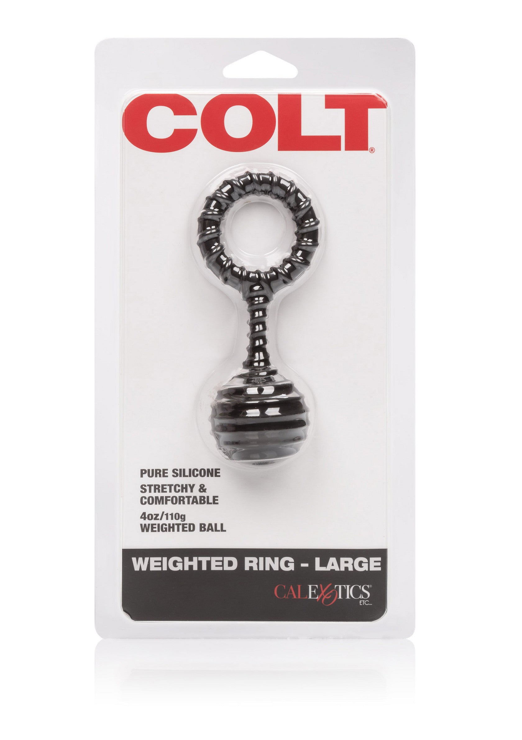 COLT Anillo con peso grande negro