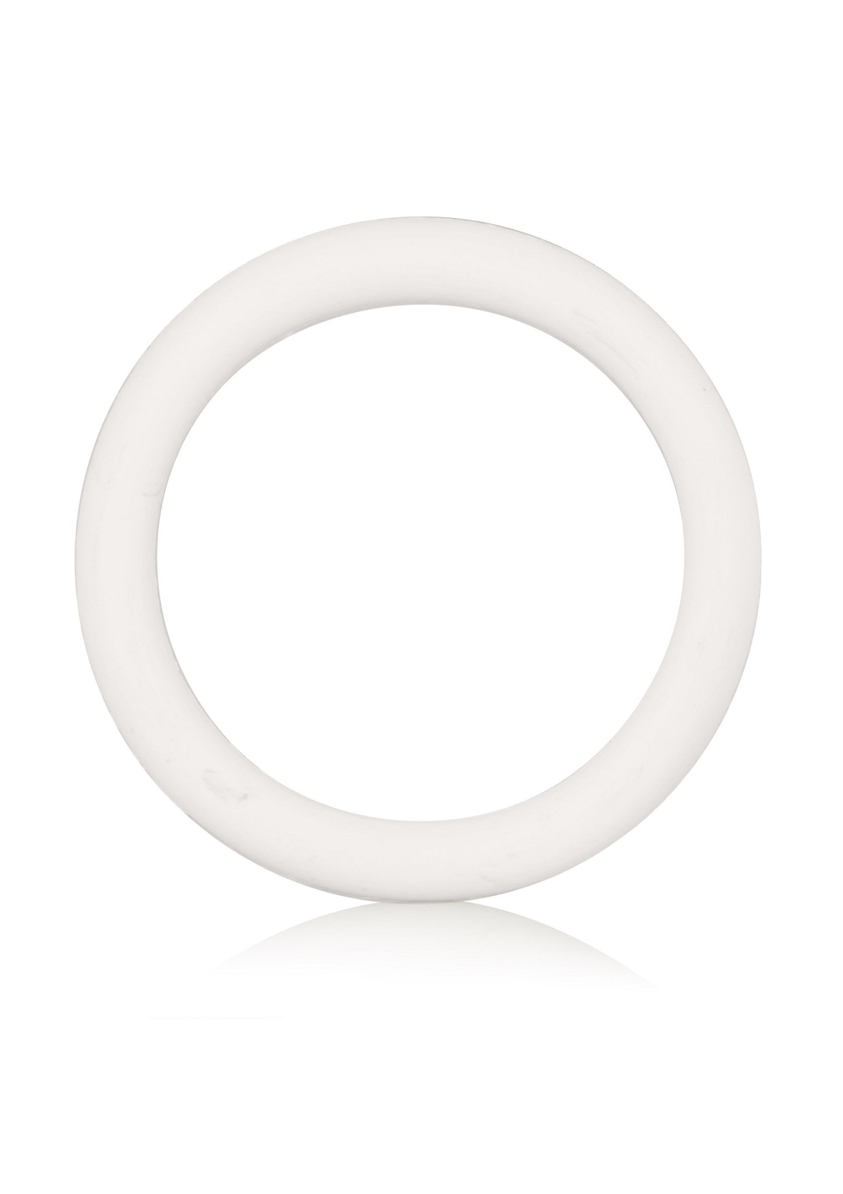 Anillo de goma blanco mediano