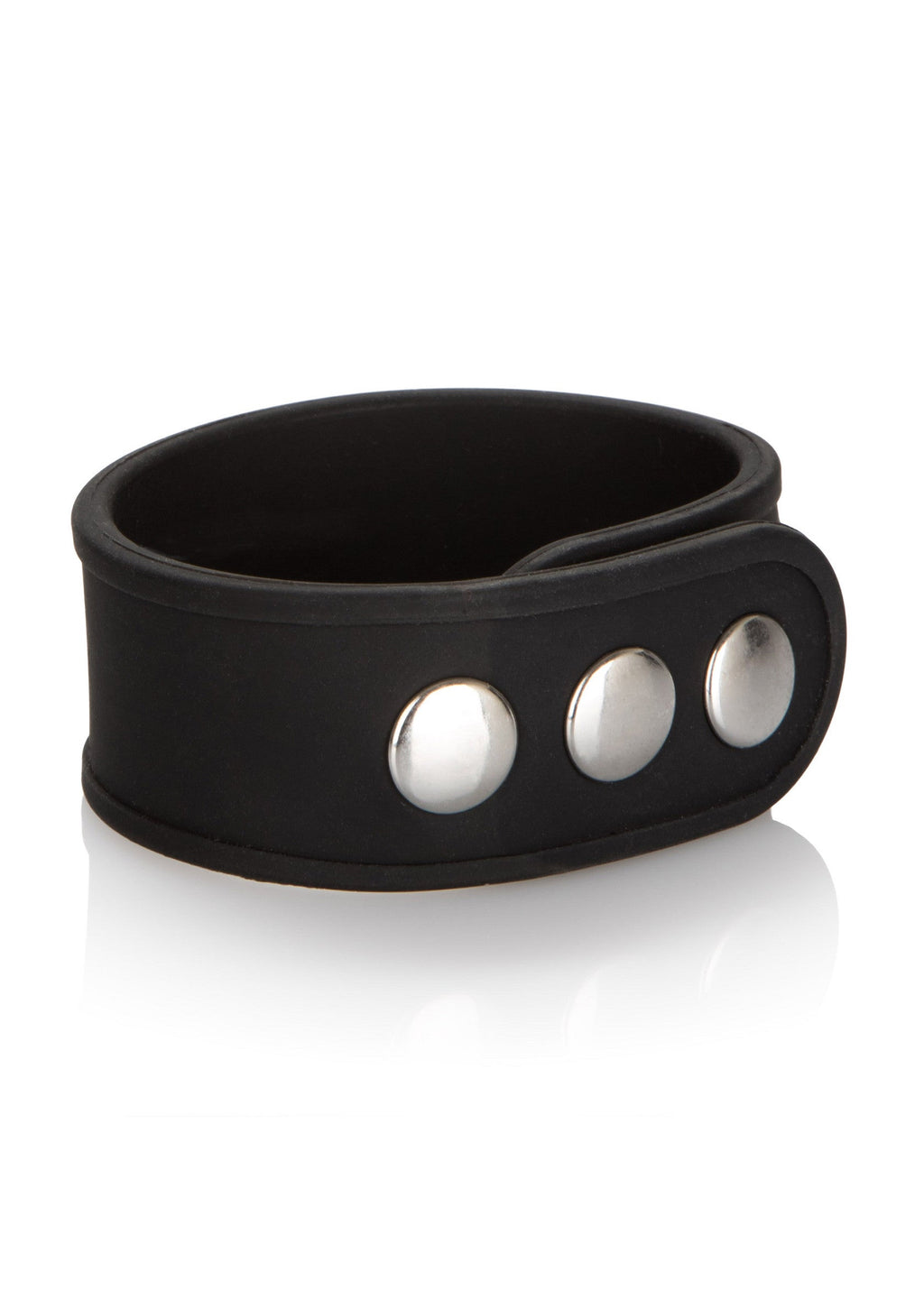 Anillo erector de silicona negro de 3 posiciones