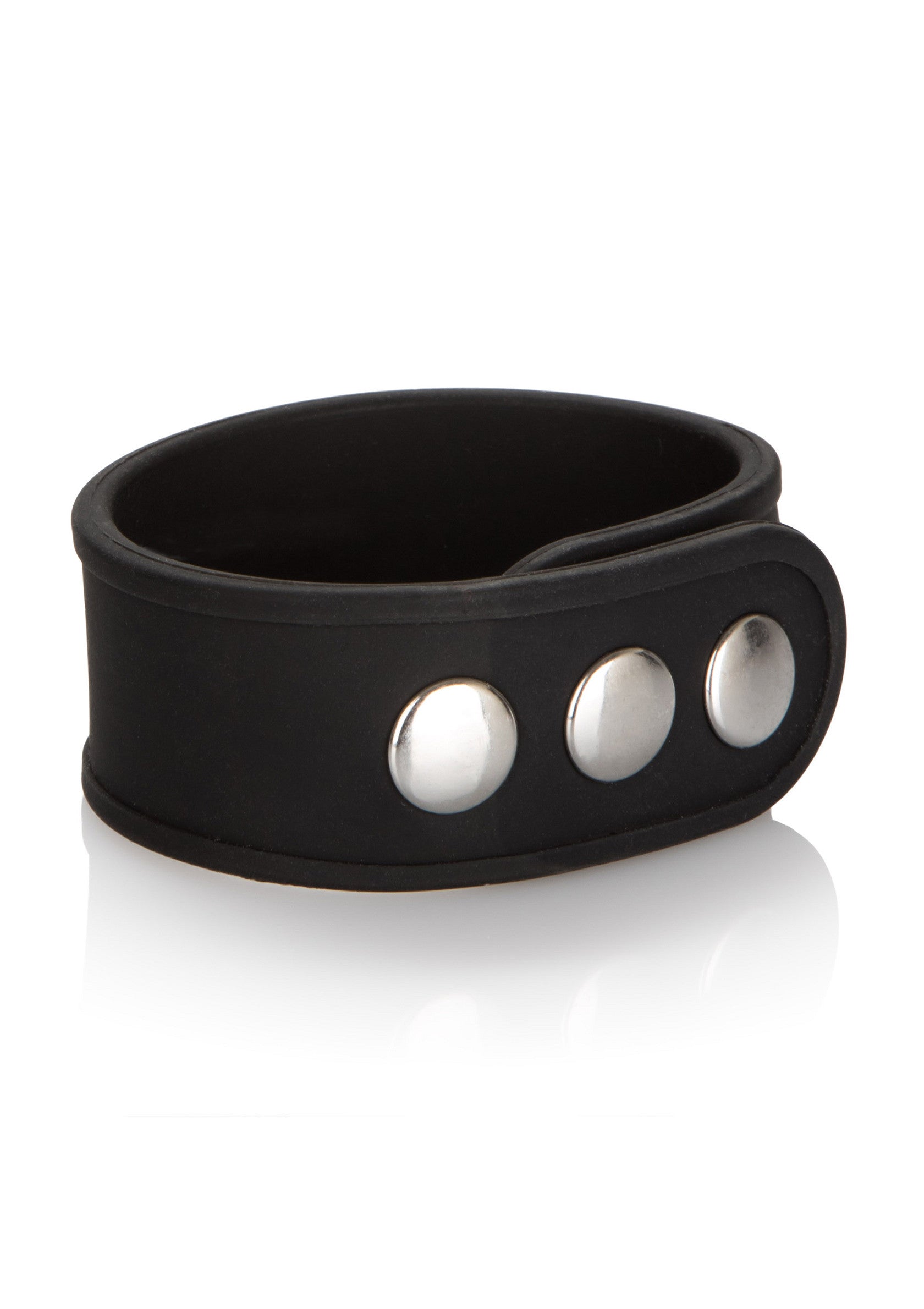 Anillo erector de silicona negro de 3 posiciones
