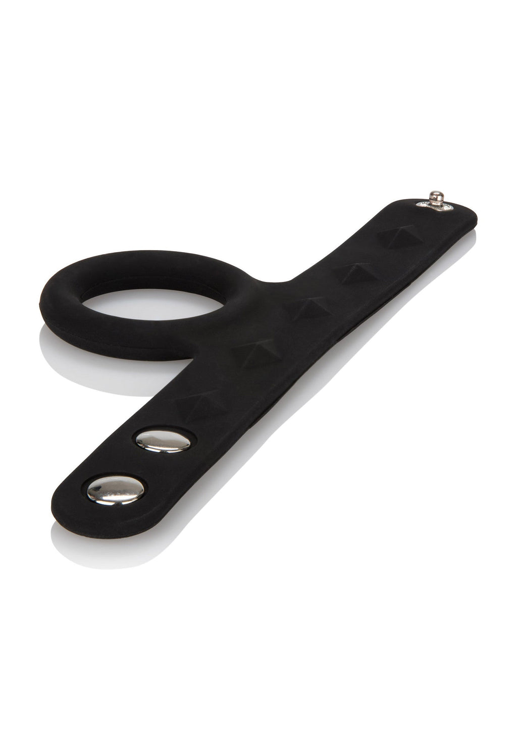 Anillo para escroto de 3 botones, mediano, negro
