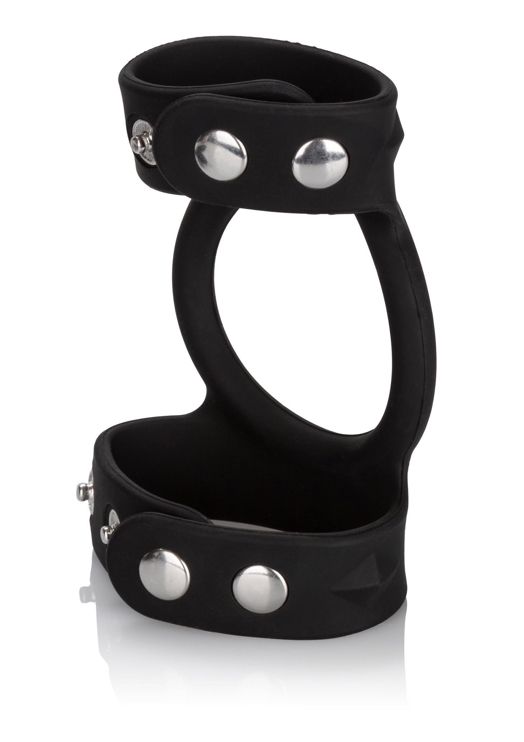 Jaula de silicona Tri-Snap C & B negra