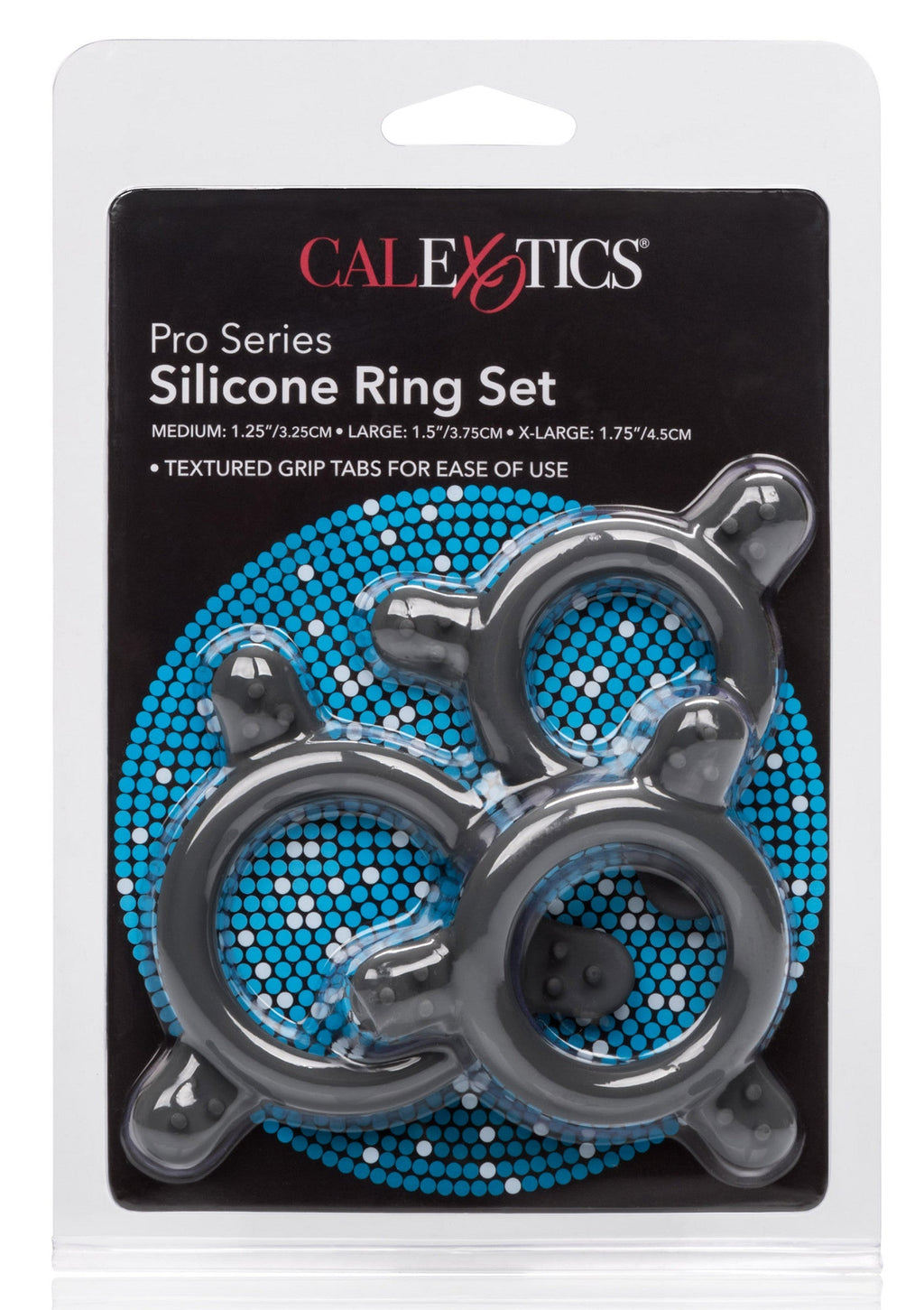 Juego de anillos de silicona Pro Series negros