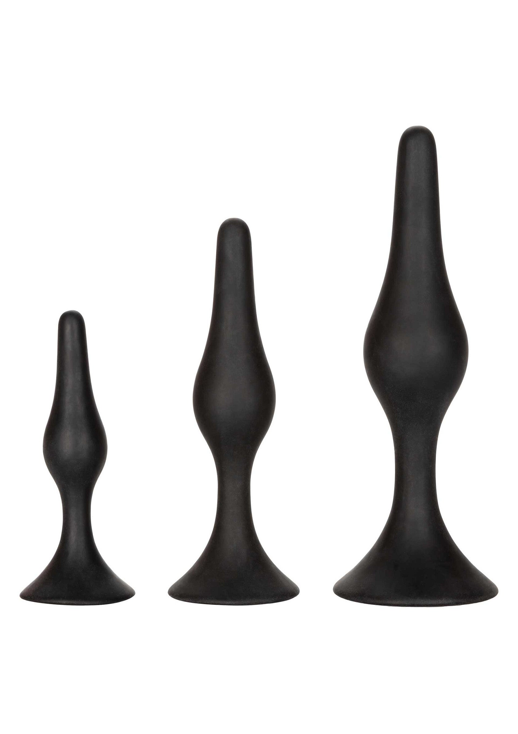 Kit de iniciación anal de silicona negra