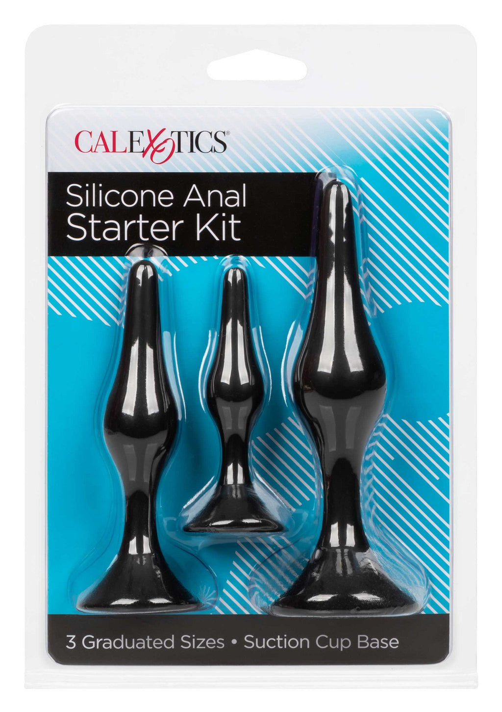 Kit de iniciación anal de silicona negra