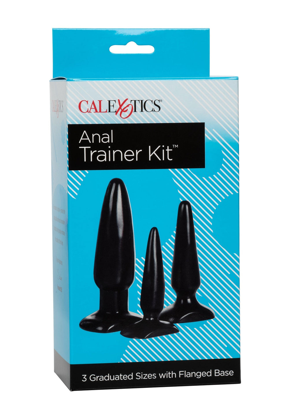 Kit de entrenamiento anal negro