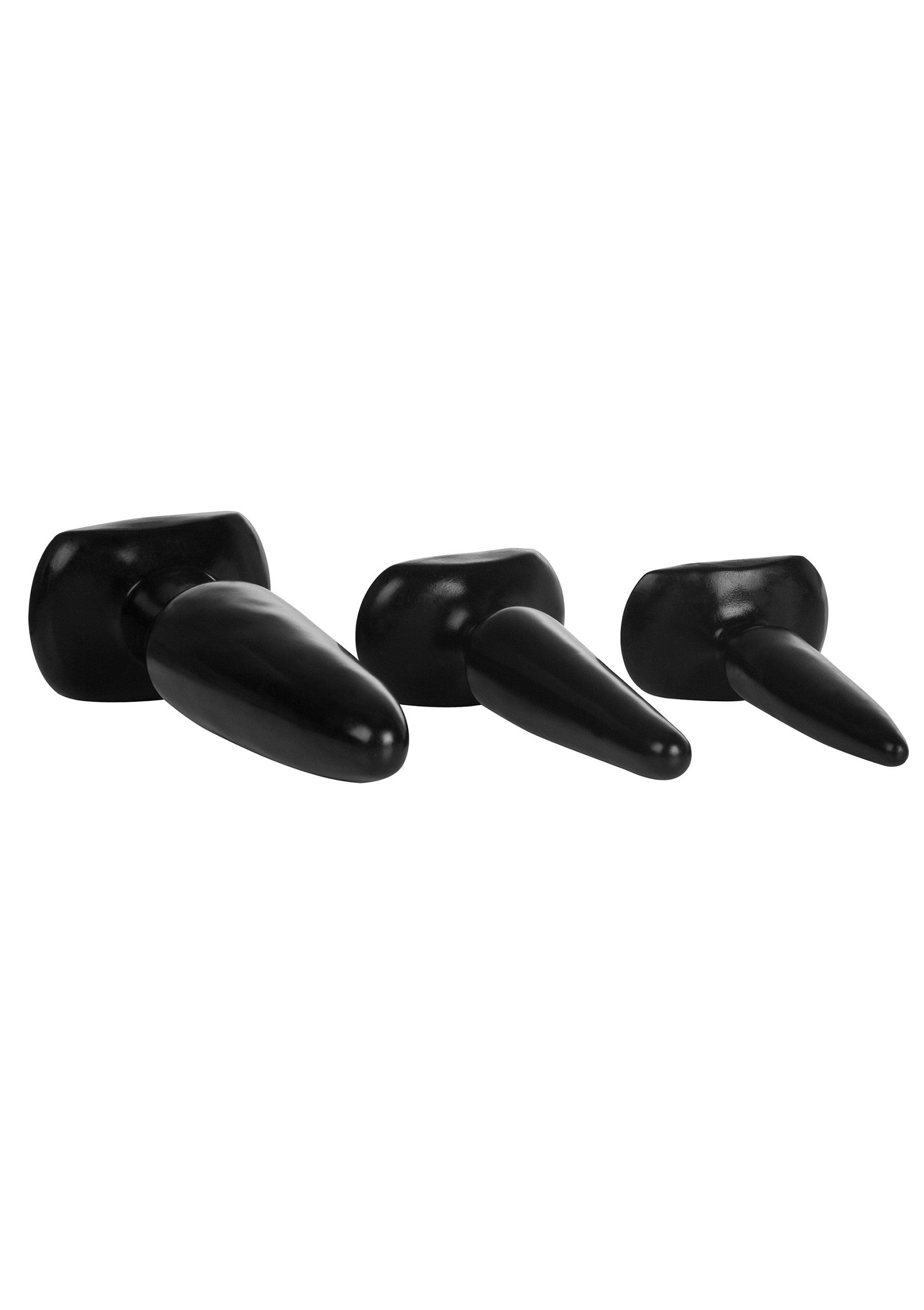 Kit de entrenamiento anal negro