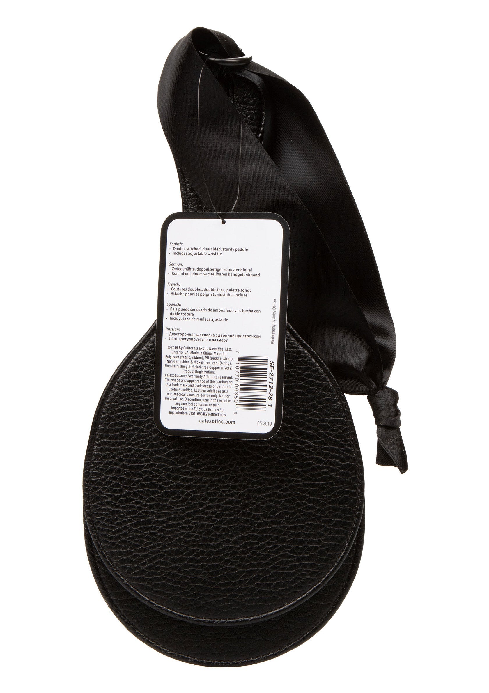 Scandal Round Double Paddle negro