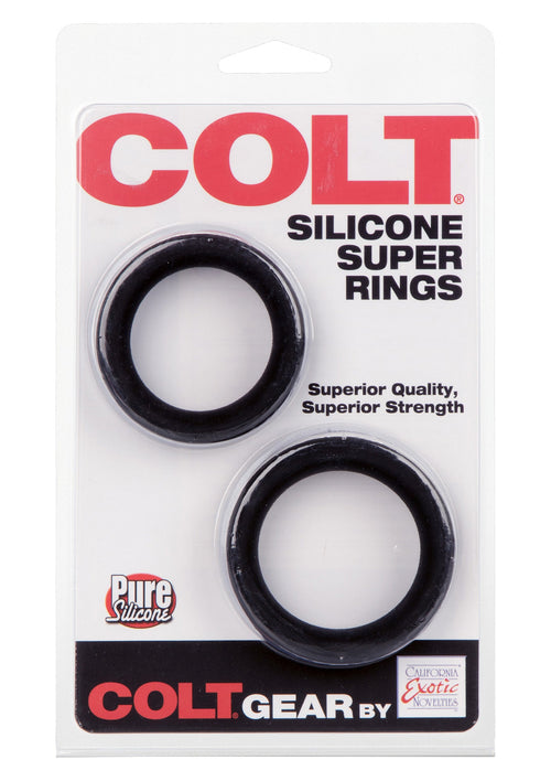 Anillos de silicona Super COLT negros