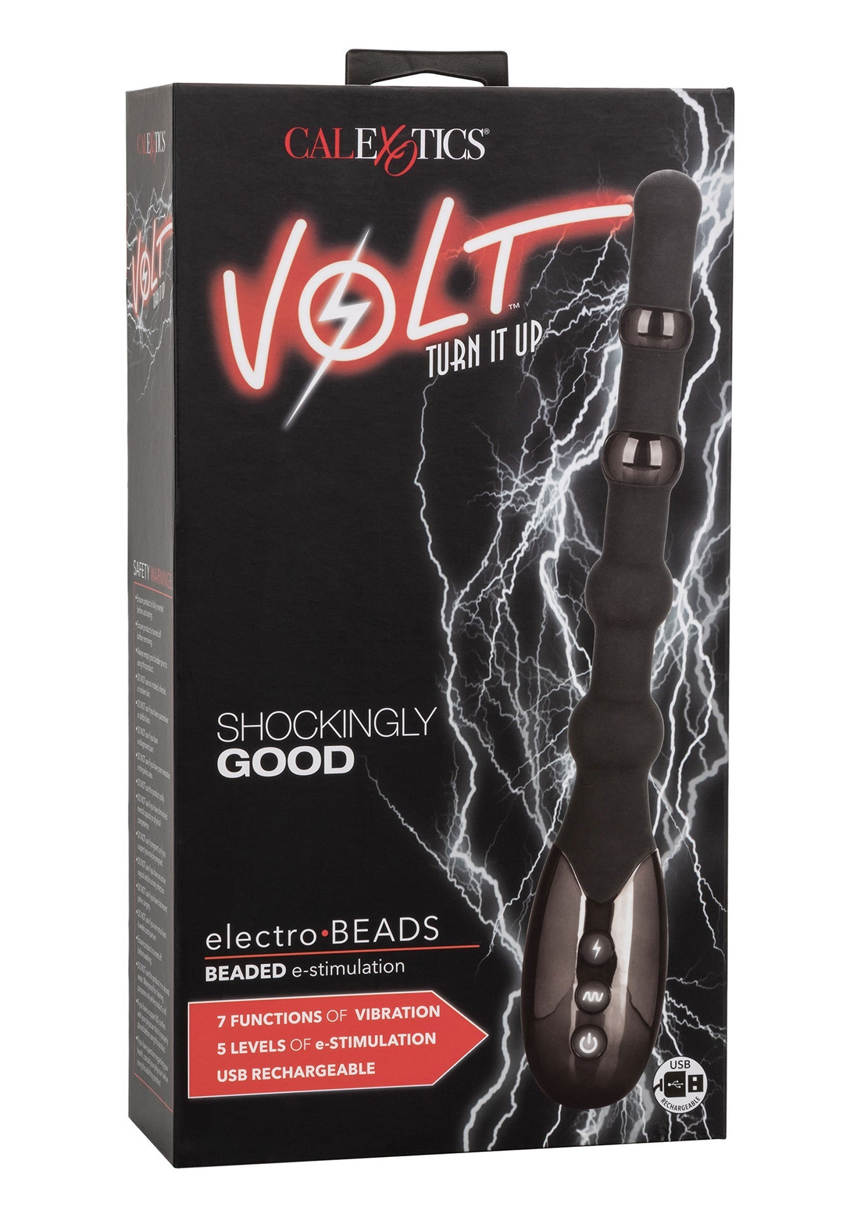 Perlas eléctricas Volt negras