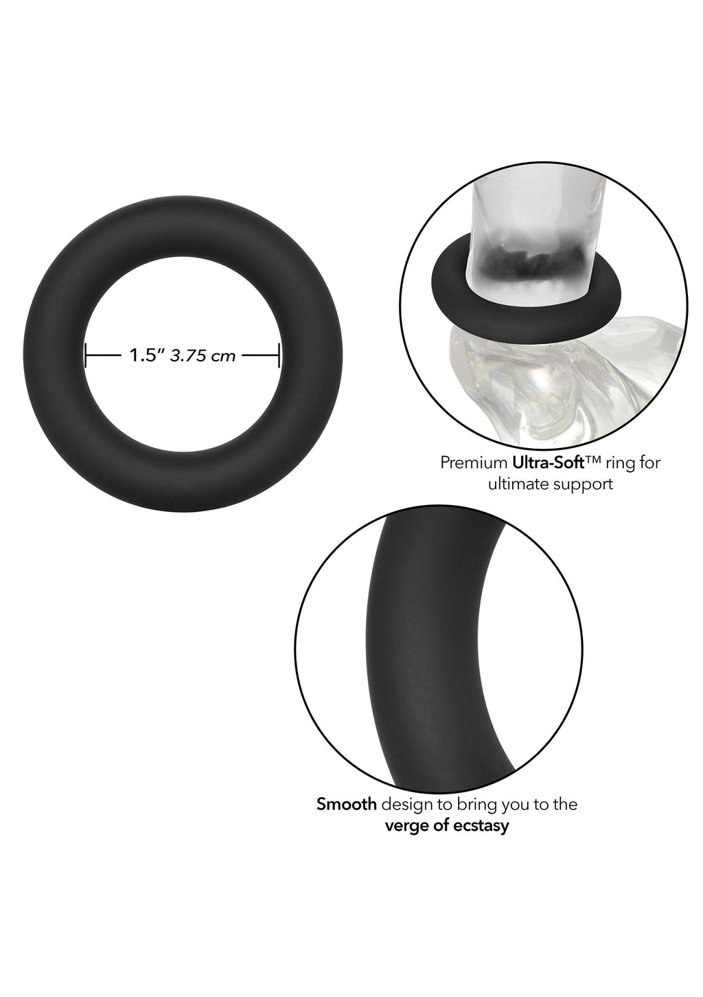 Link Up Ultra Soft Verge negro