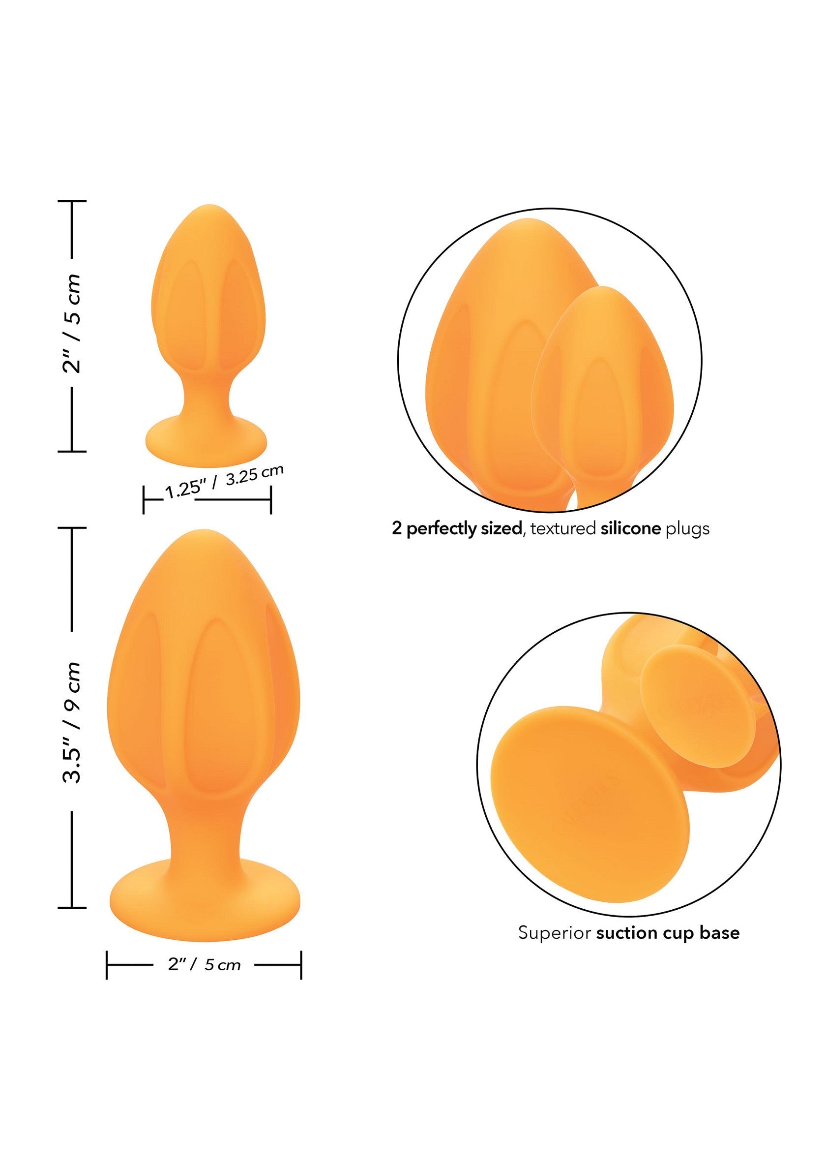 Buttplug descarado naranja