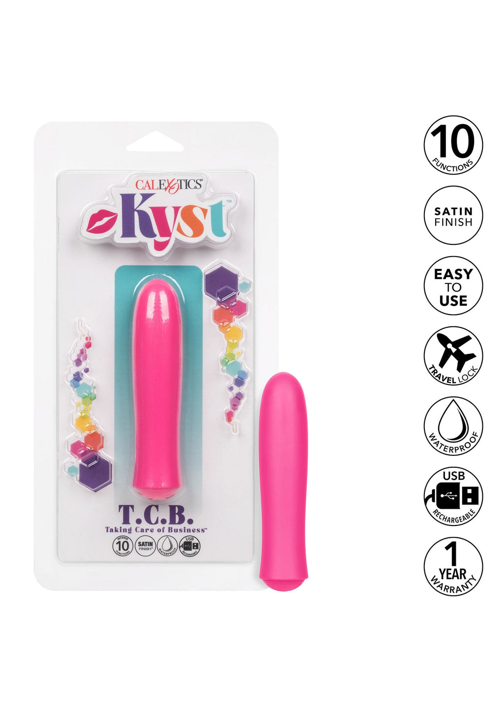 Vibrador Kyst TCB rosa