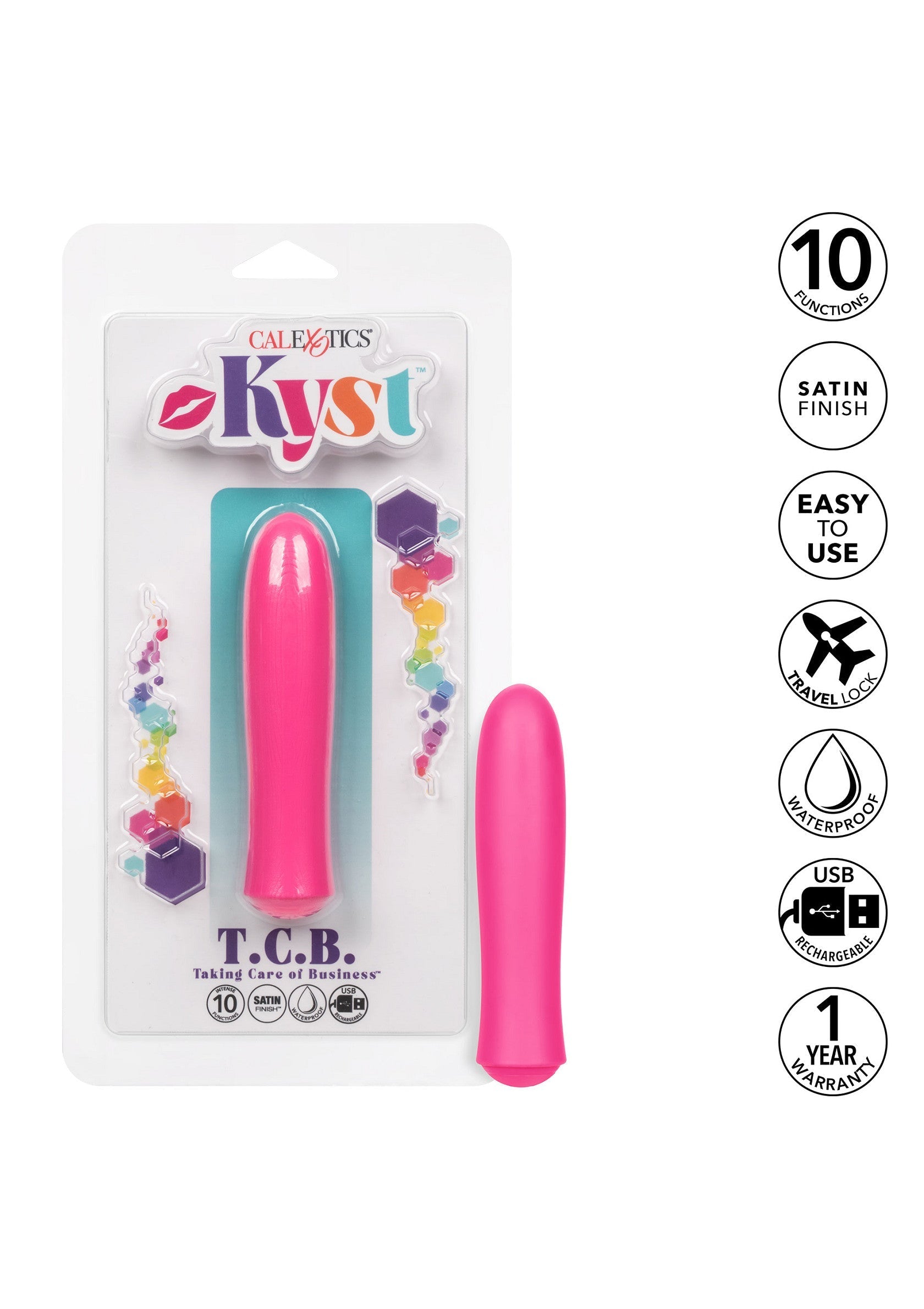Vibrador Kyst TCB rosa
