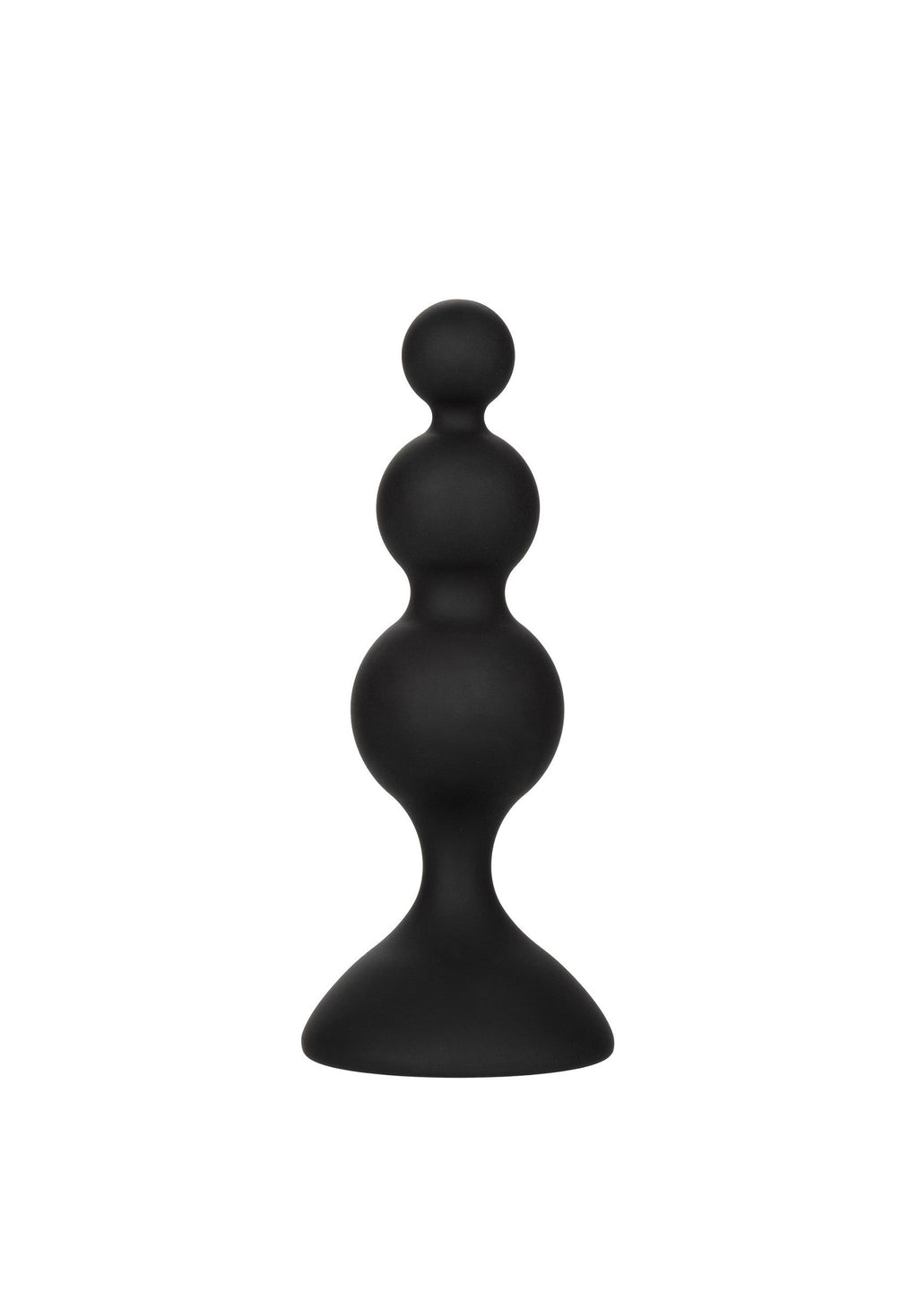 Kit anal con perlas de silicona negras