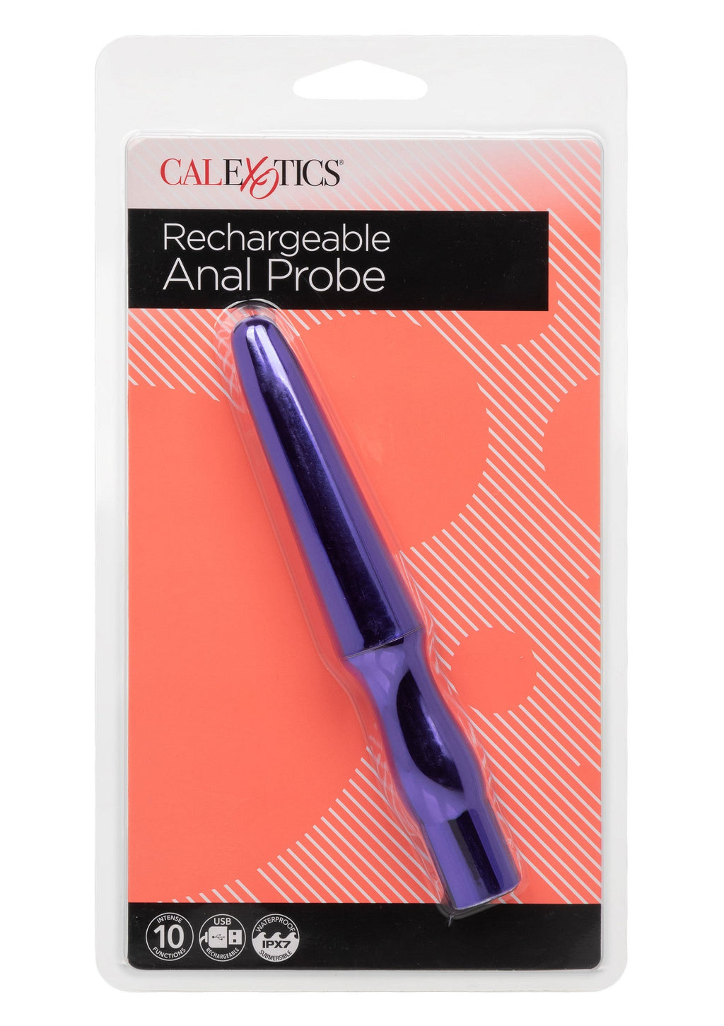 Sonda anal recargable violeta