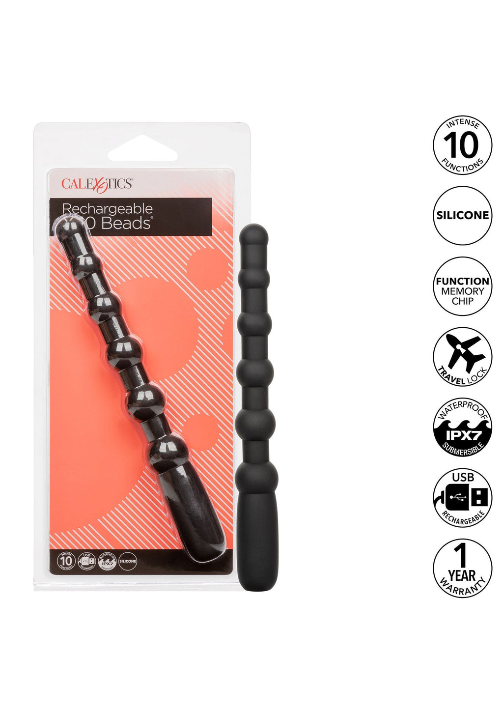 Cuentas recargables X-10 negras