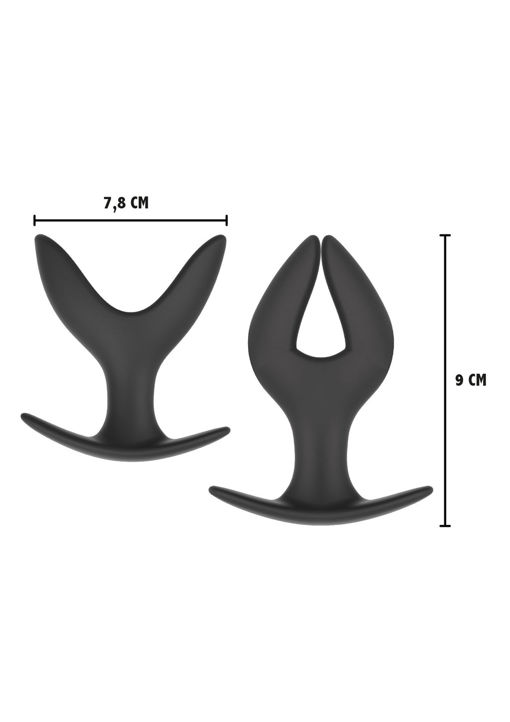 Tapón de anclaje extragrande negro