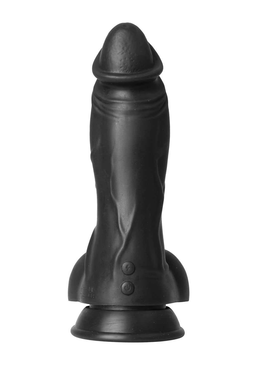 Dildo monstruoso de dinosaurio negro