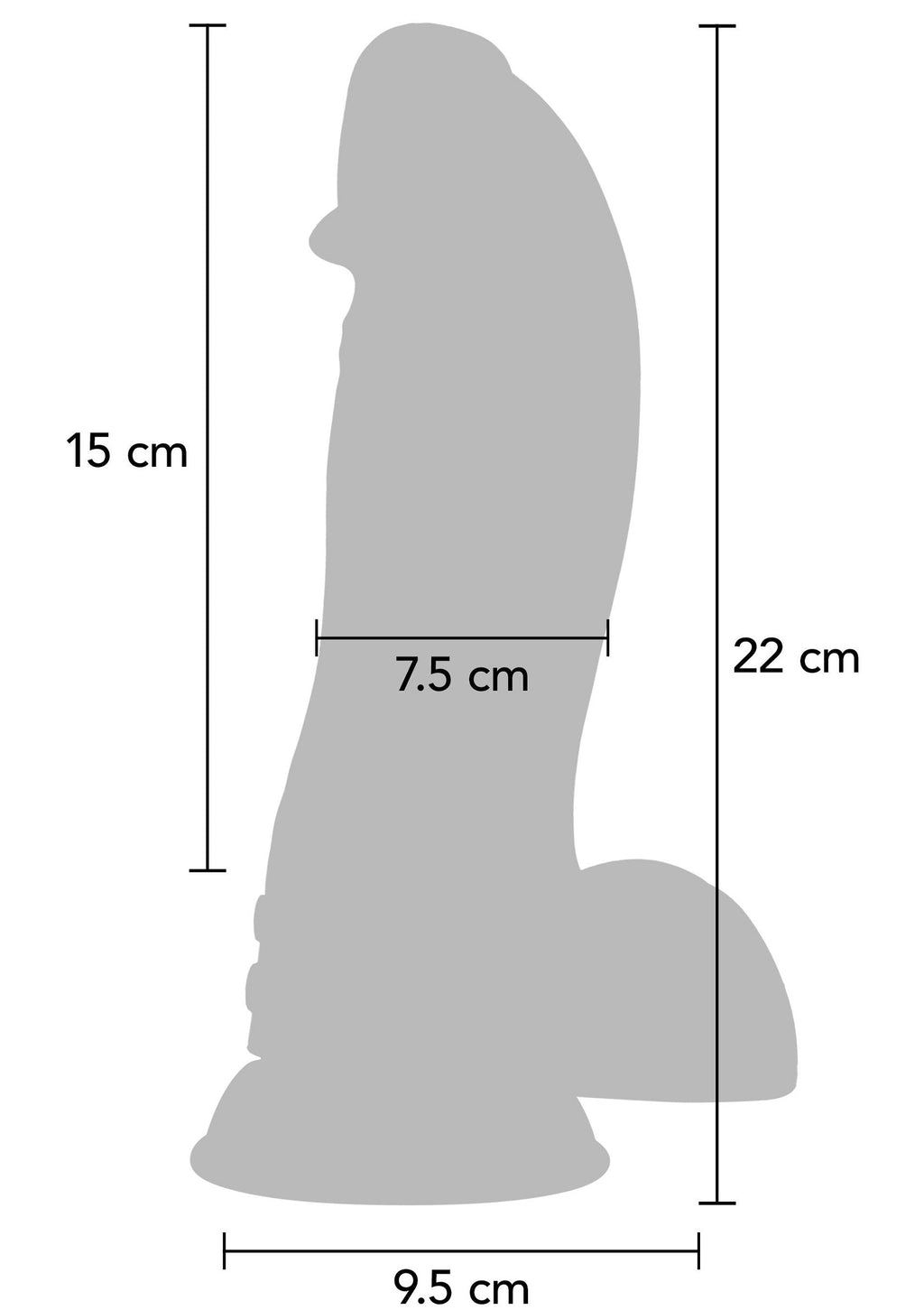 Dildo monstruoso de dinosaurio negro