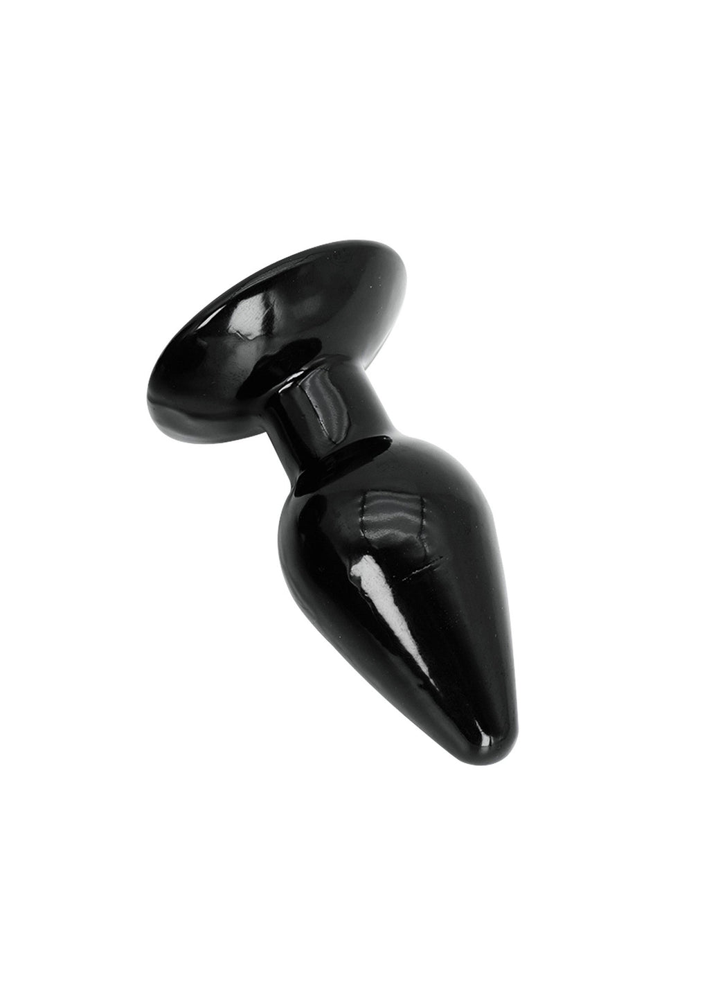 Plug anal extragrande de 18 cm negro
