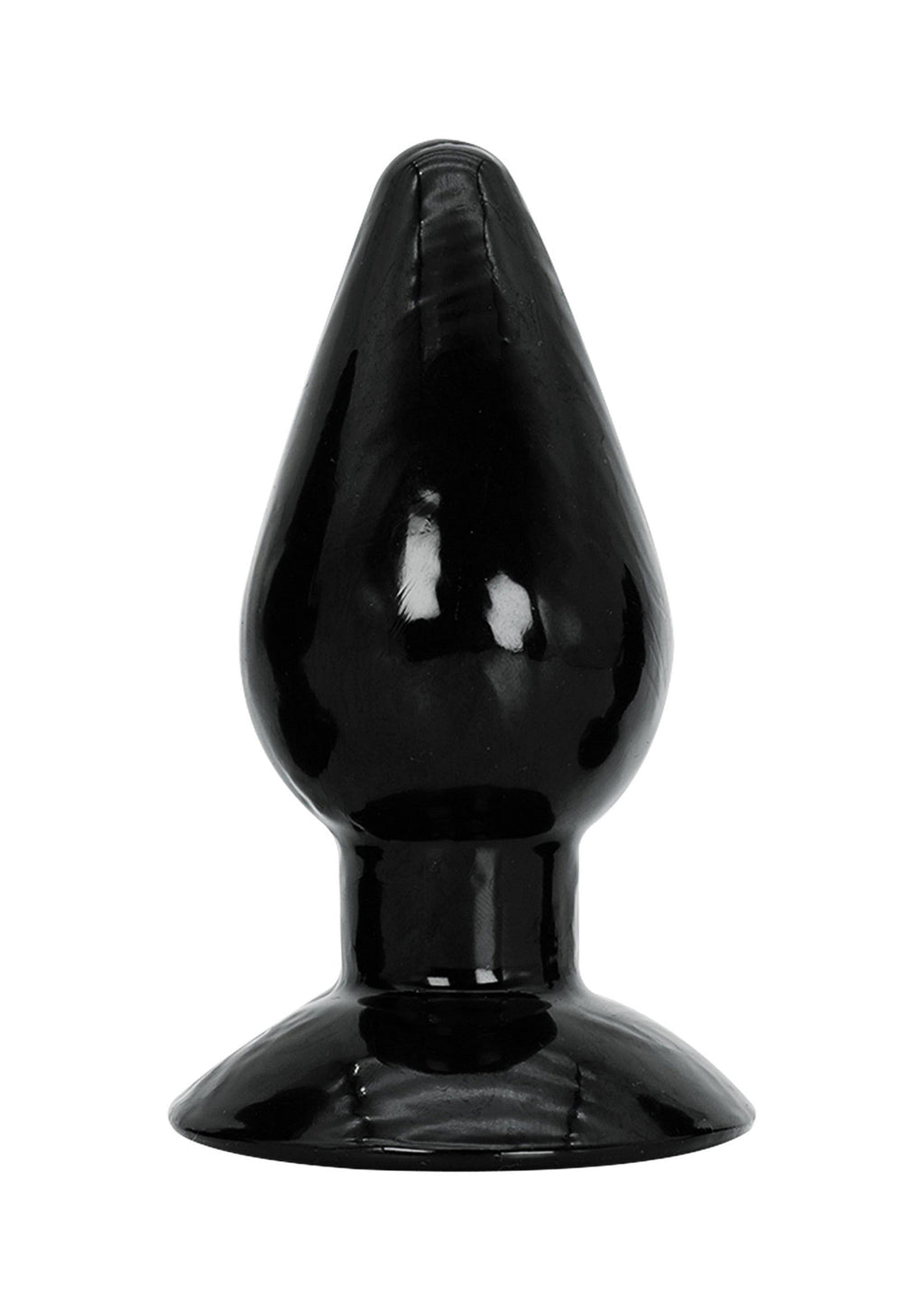 Plug anal extragrande de 18 cm negro