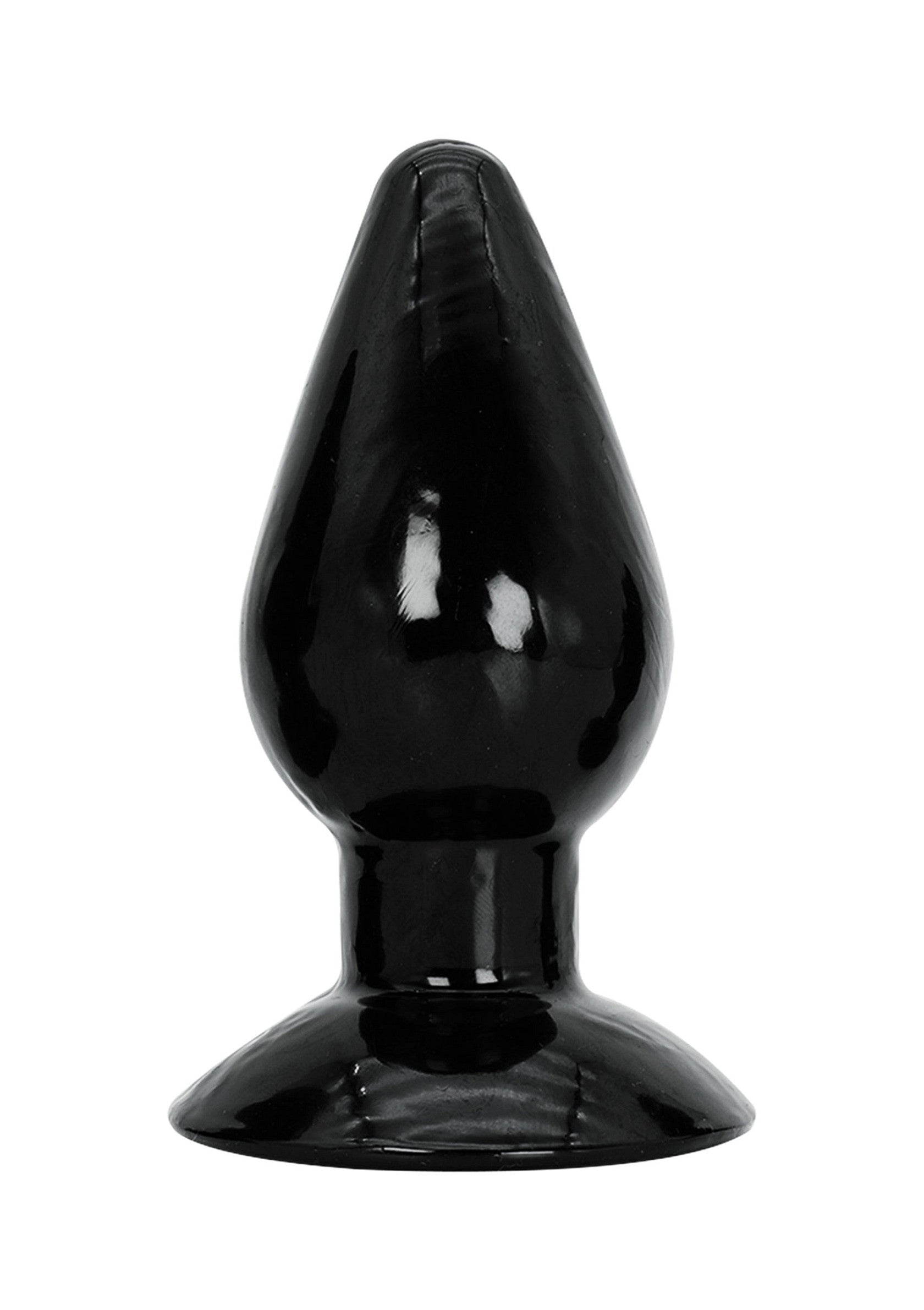 Plug anal extragrande de 18 cm negro