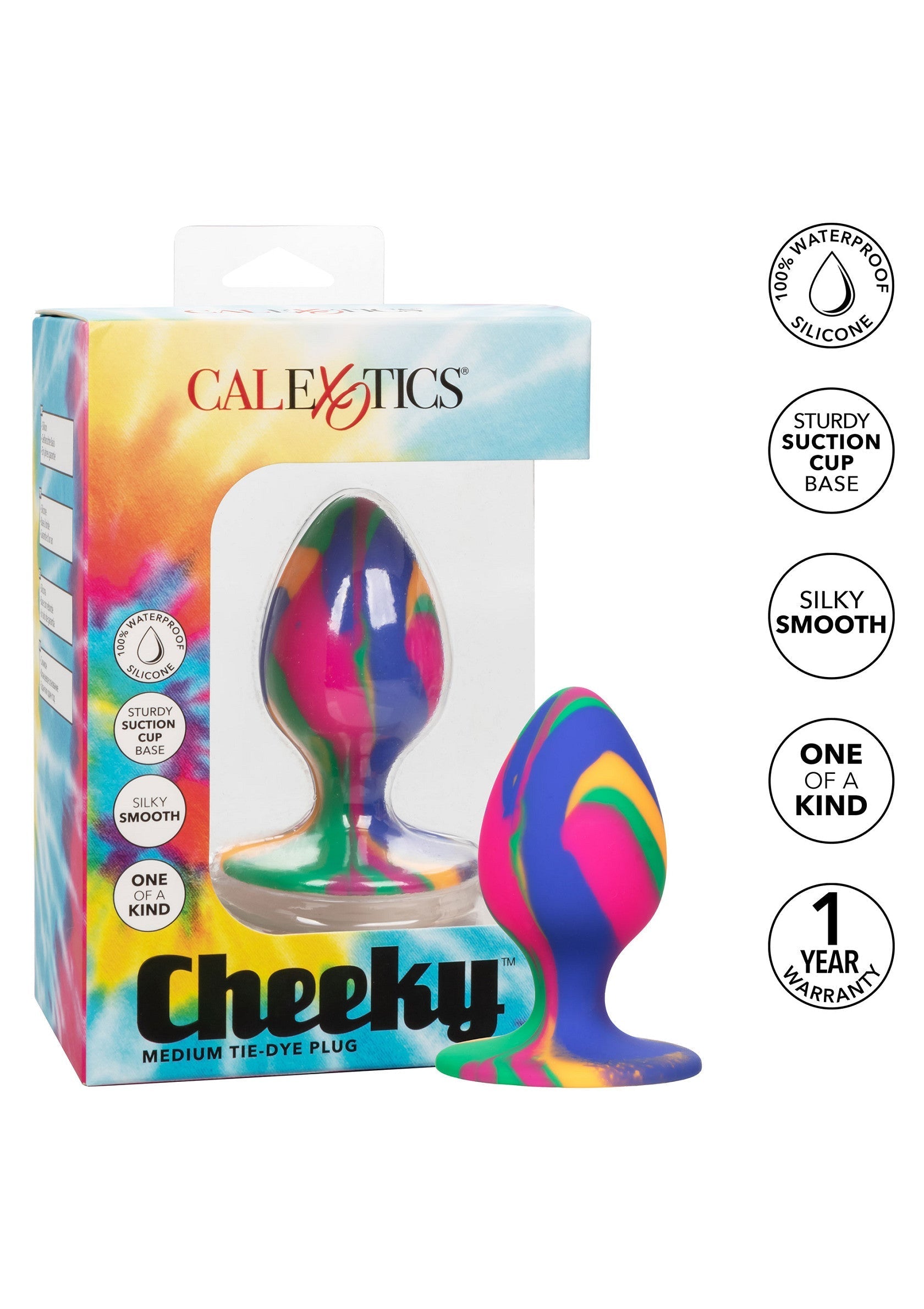 Plug Cheeky Mediano Tie-Dye Multicolor