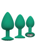 Cheeky Gems 3 piezas verdes