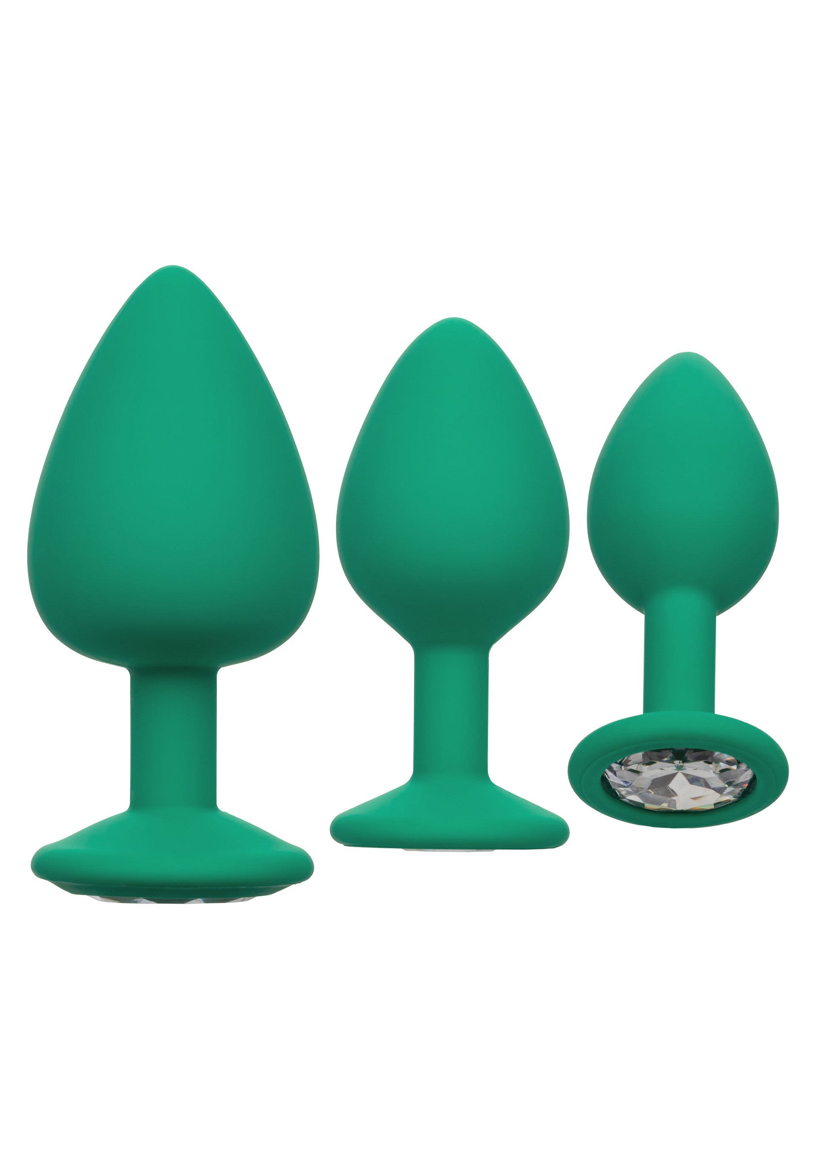 Cheeky Gems 3 piezas verdes