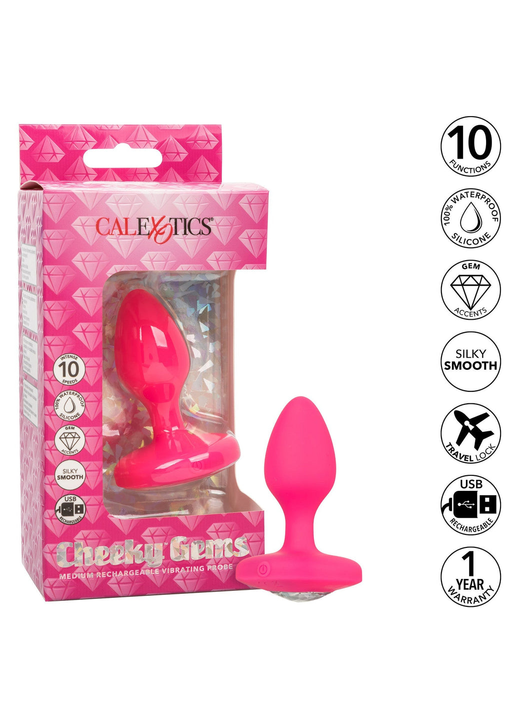 Sonda vibratoria rosa medio