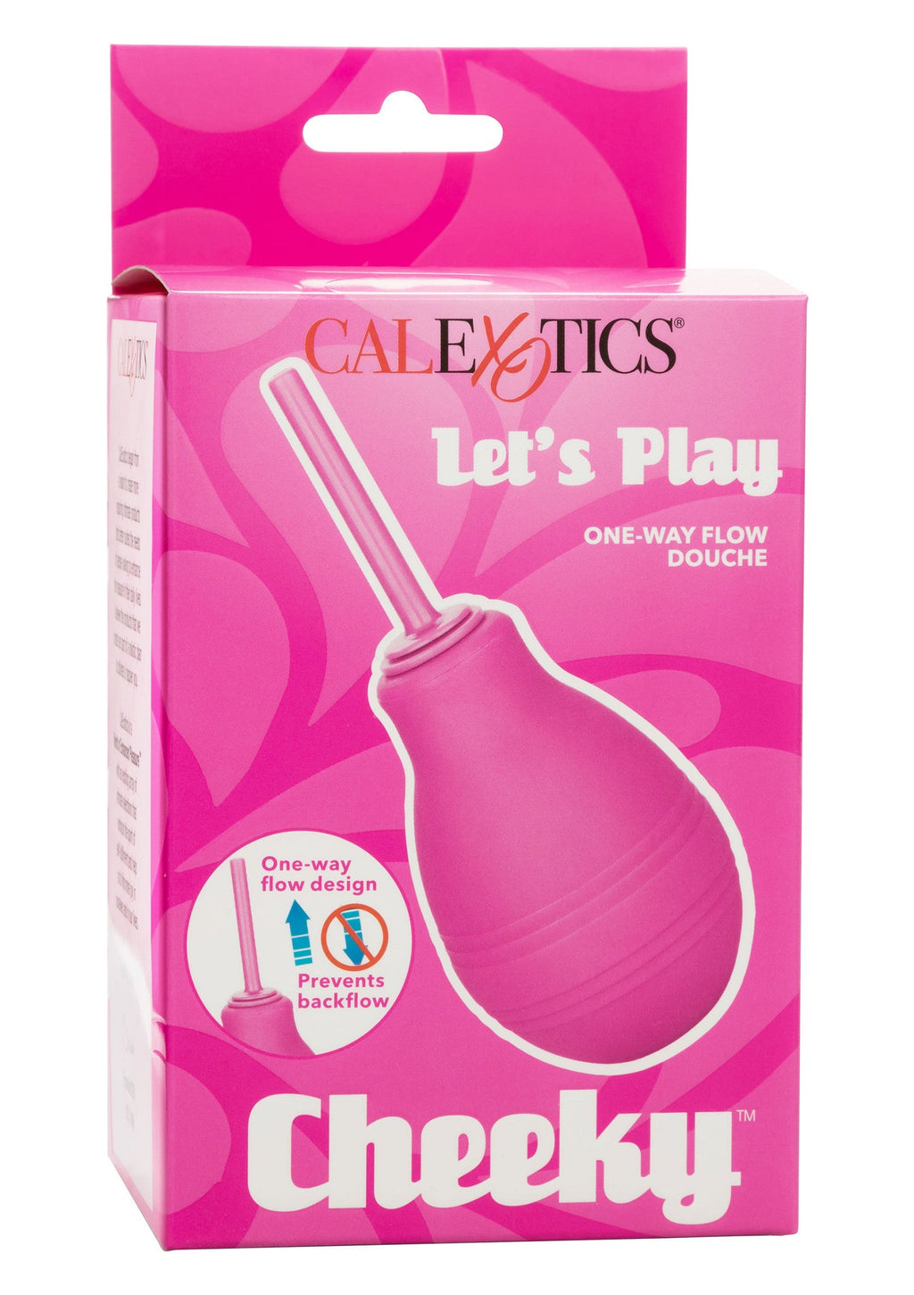 Ducha de flujo unidireccional rosa atrevido
