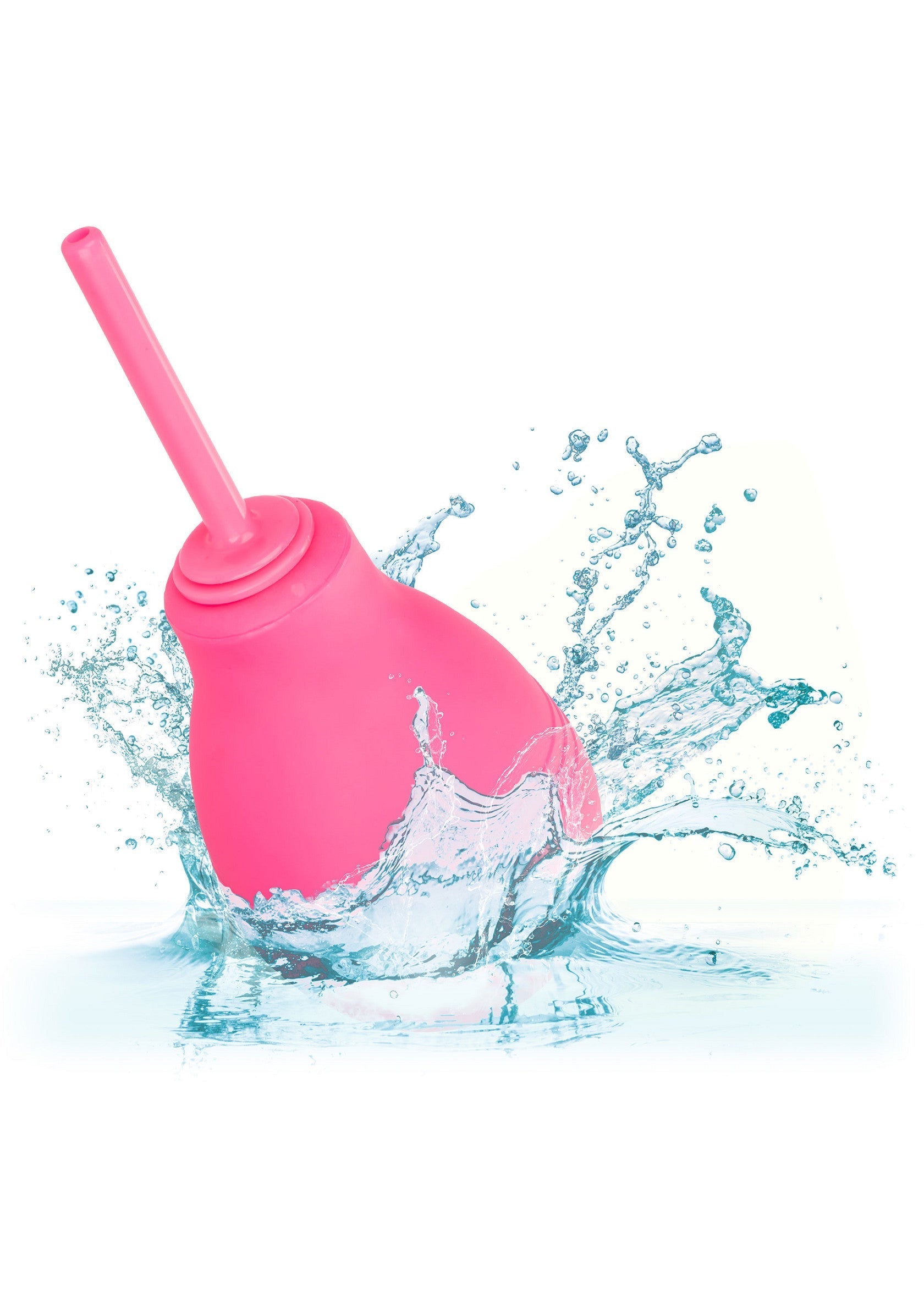 Ducha de flujo unidireccional rosa atrevido