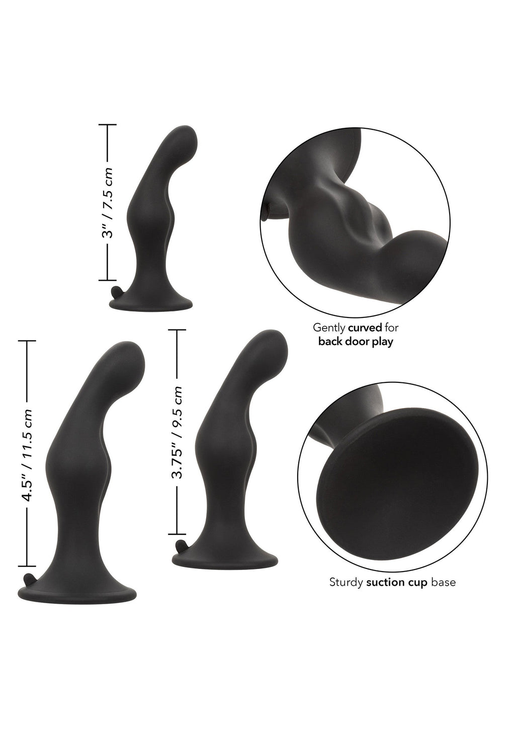 Kit de pliegues anales negro